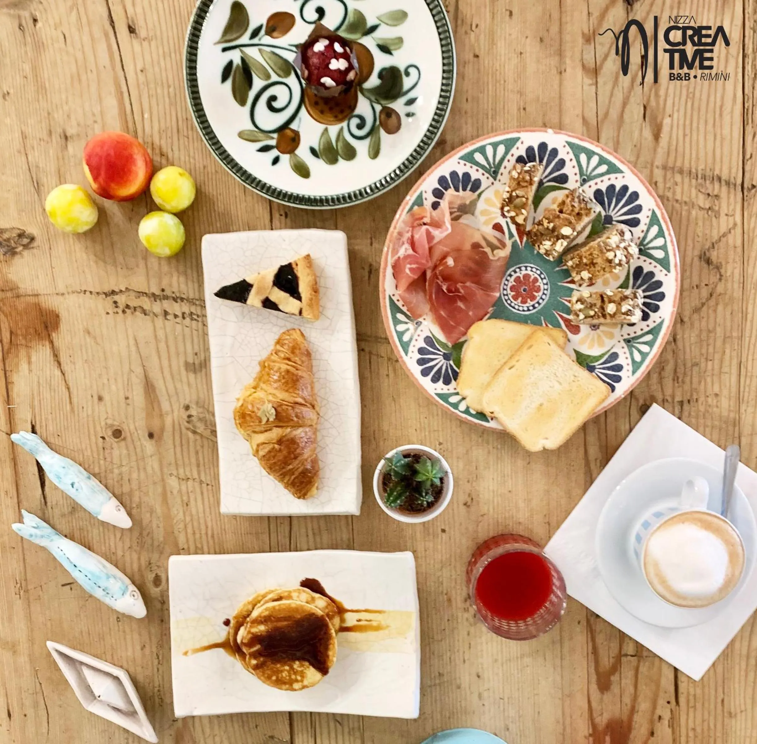 Restaurant/places to eat in Hotel Nizza Creative Hotel