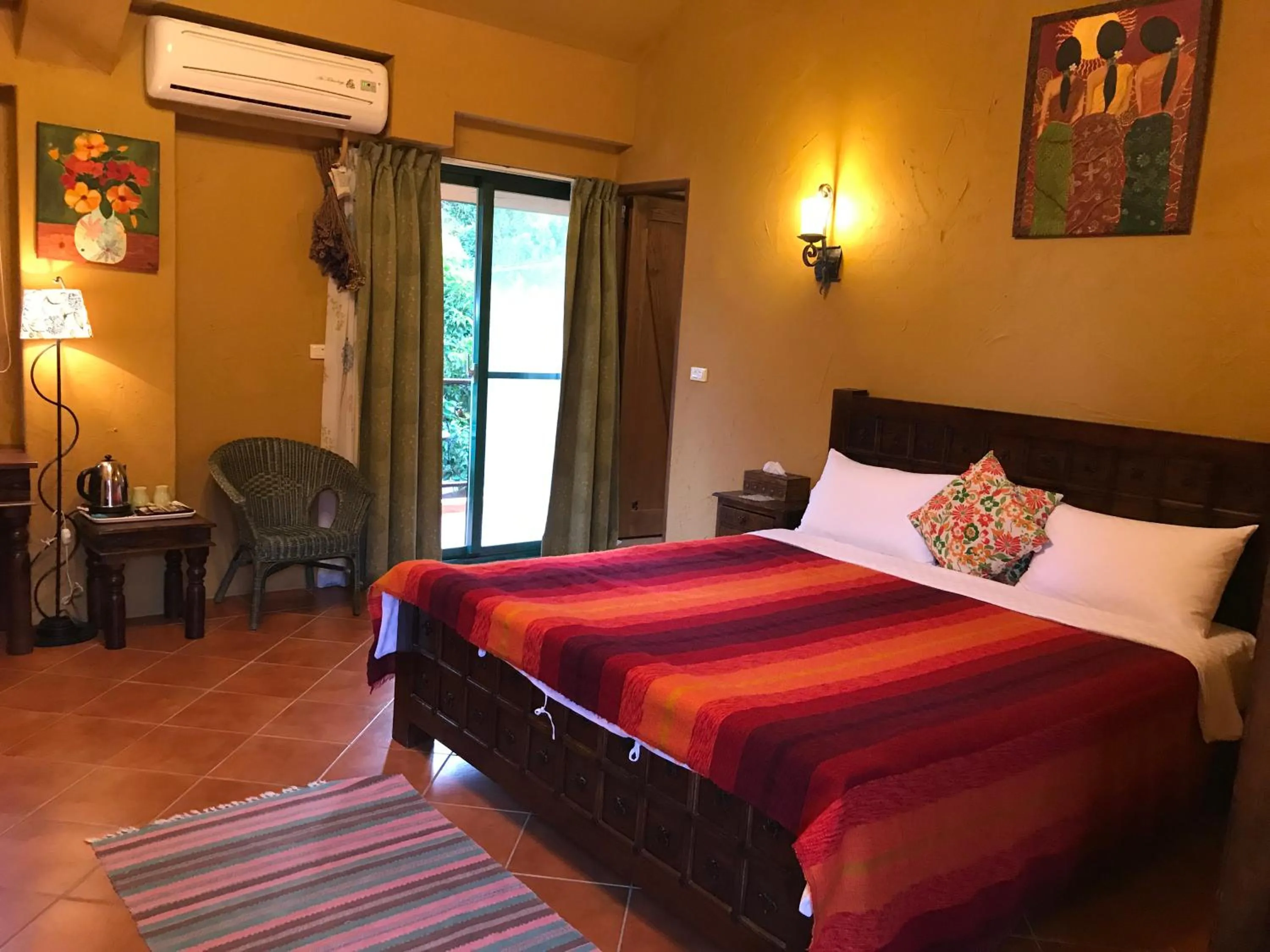 Bed in Wishingwell B&B