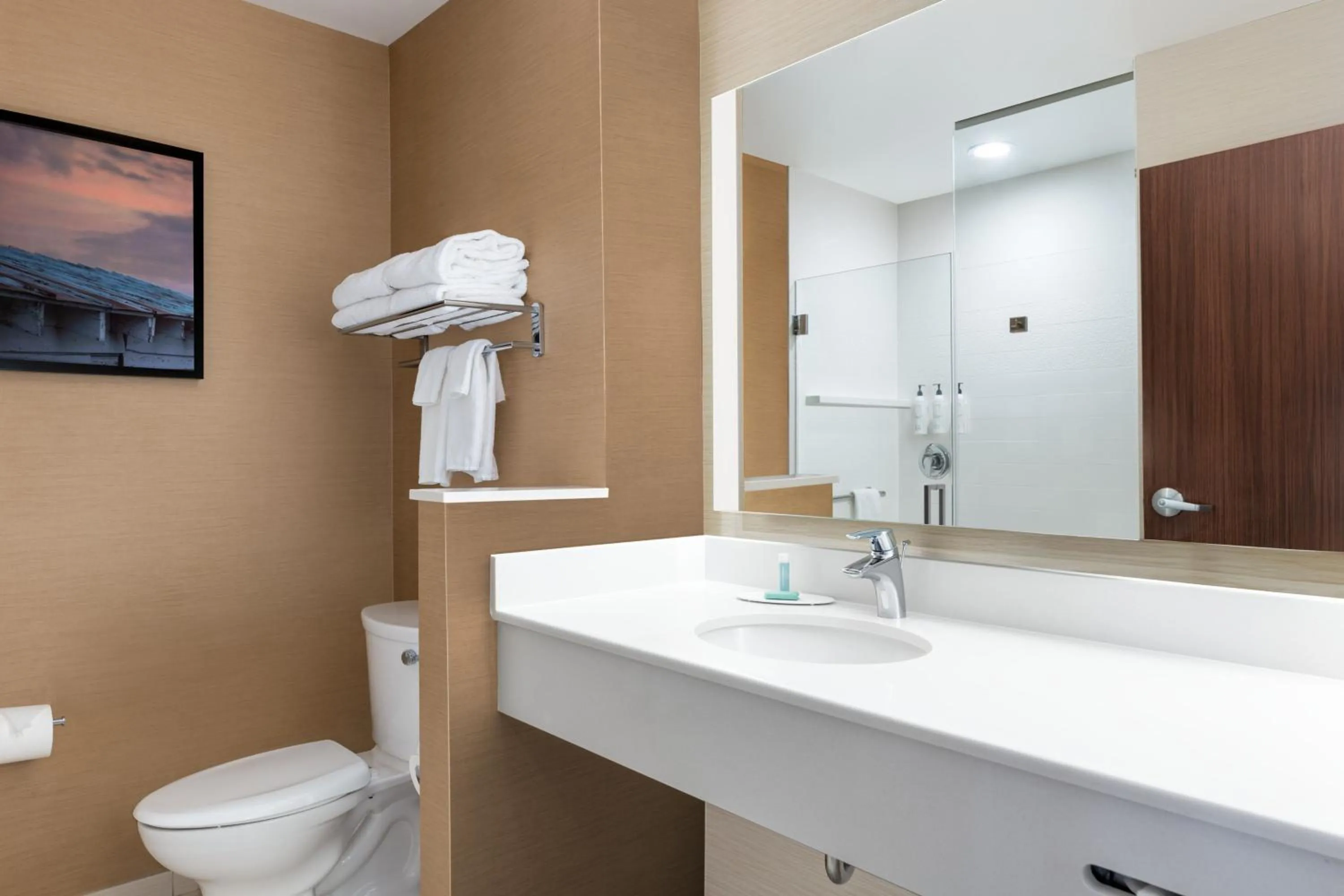 Bathroom in Fairfield Inn & Suites by Marriott Martinsburg
