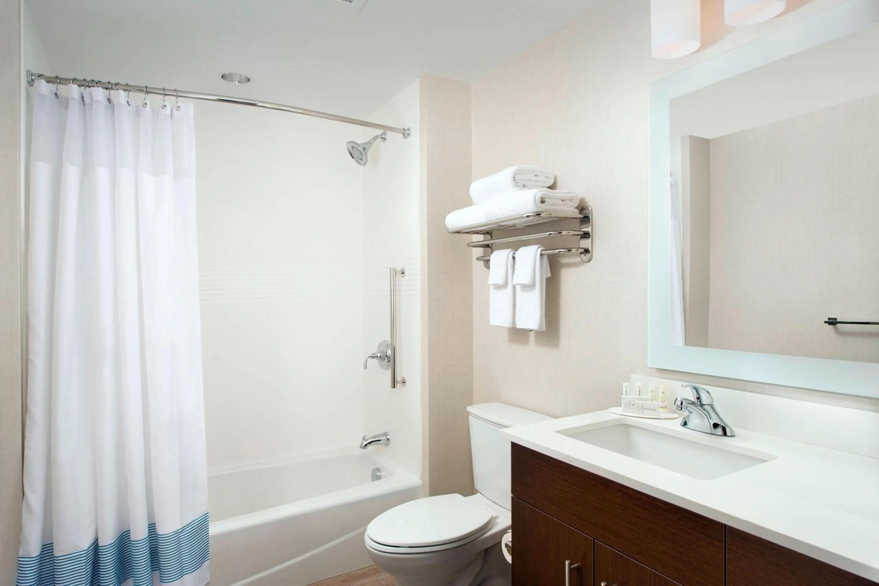 Bathroom in TownePlace Suites by Marriott Alexandria Fort Belvoir