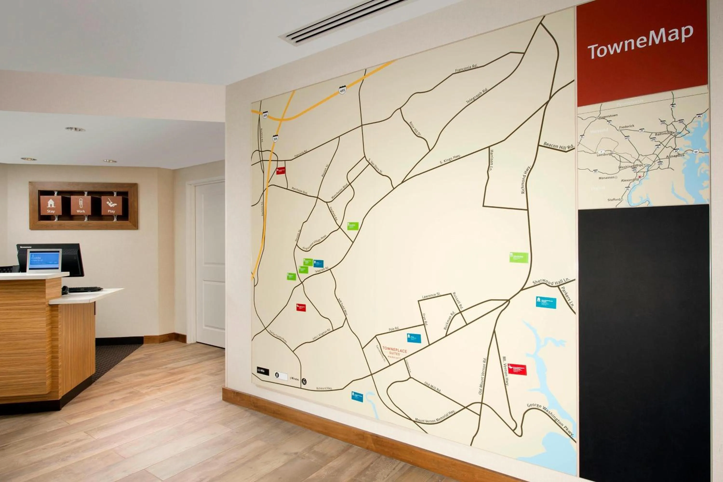 View (from property/room) in TownePlace Suites by Marriott Alexandria Fort Belvoir