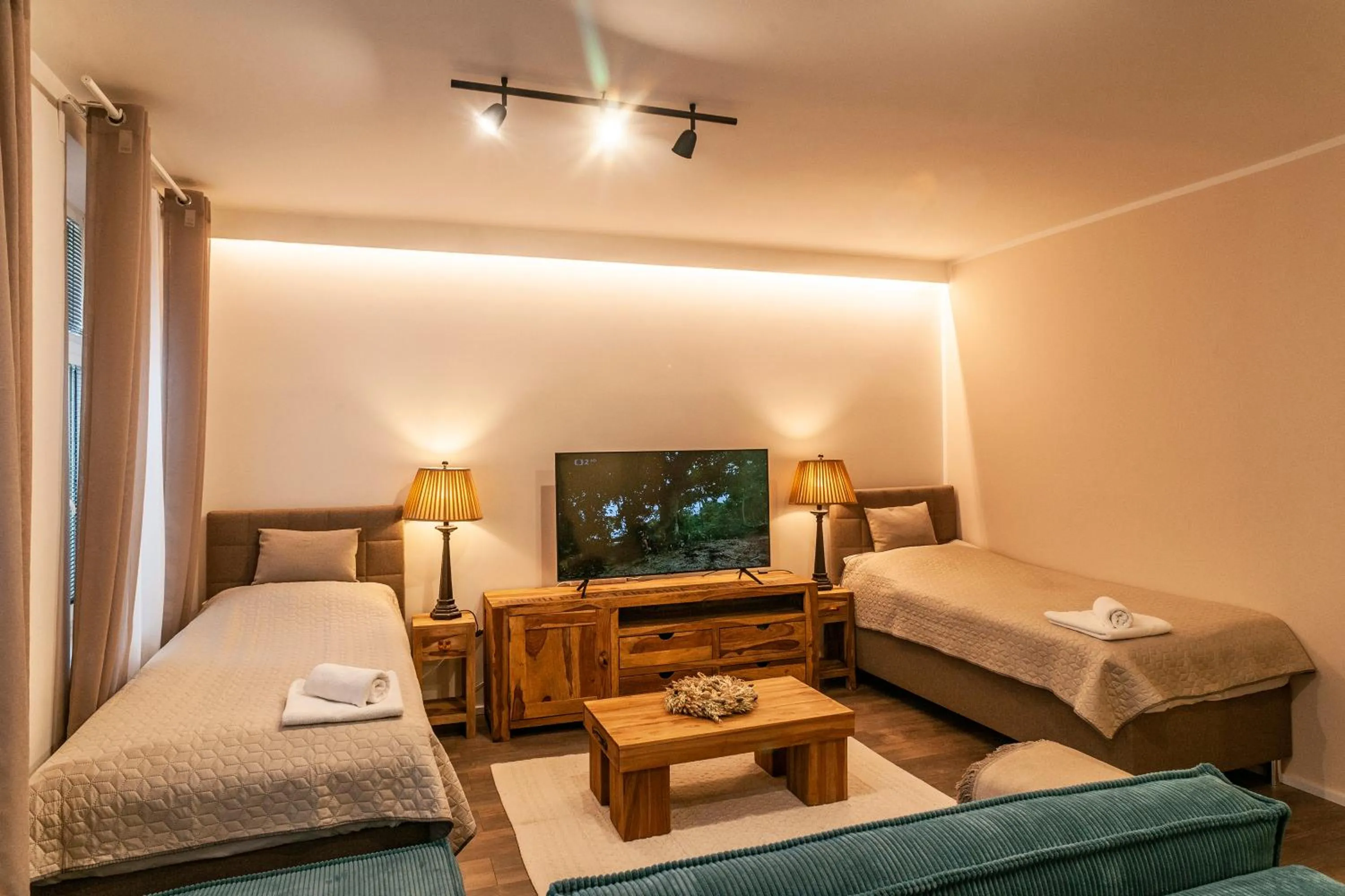 Bed in STING Boutique Apartments