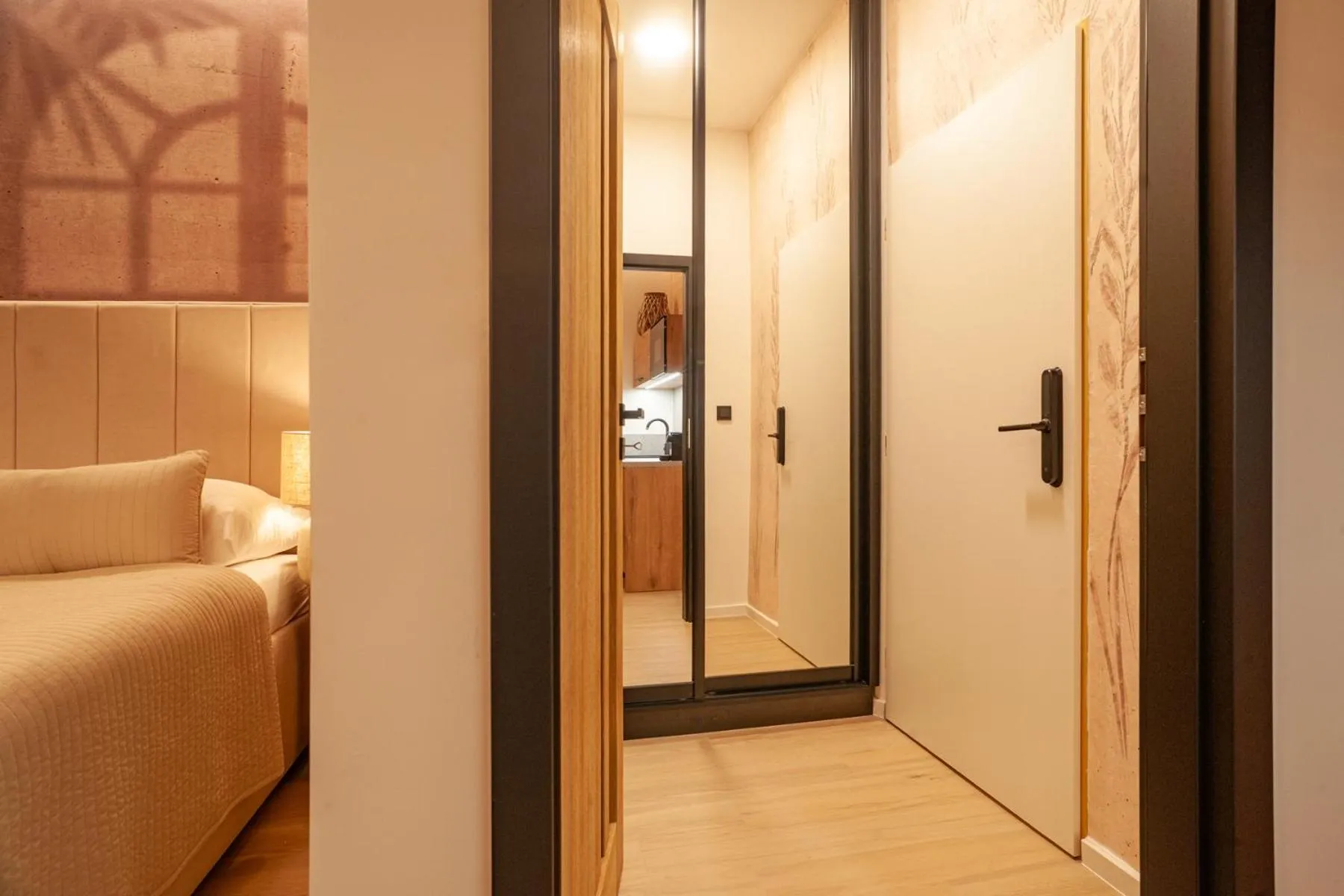 Bed in STING Boutique Apartments