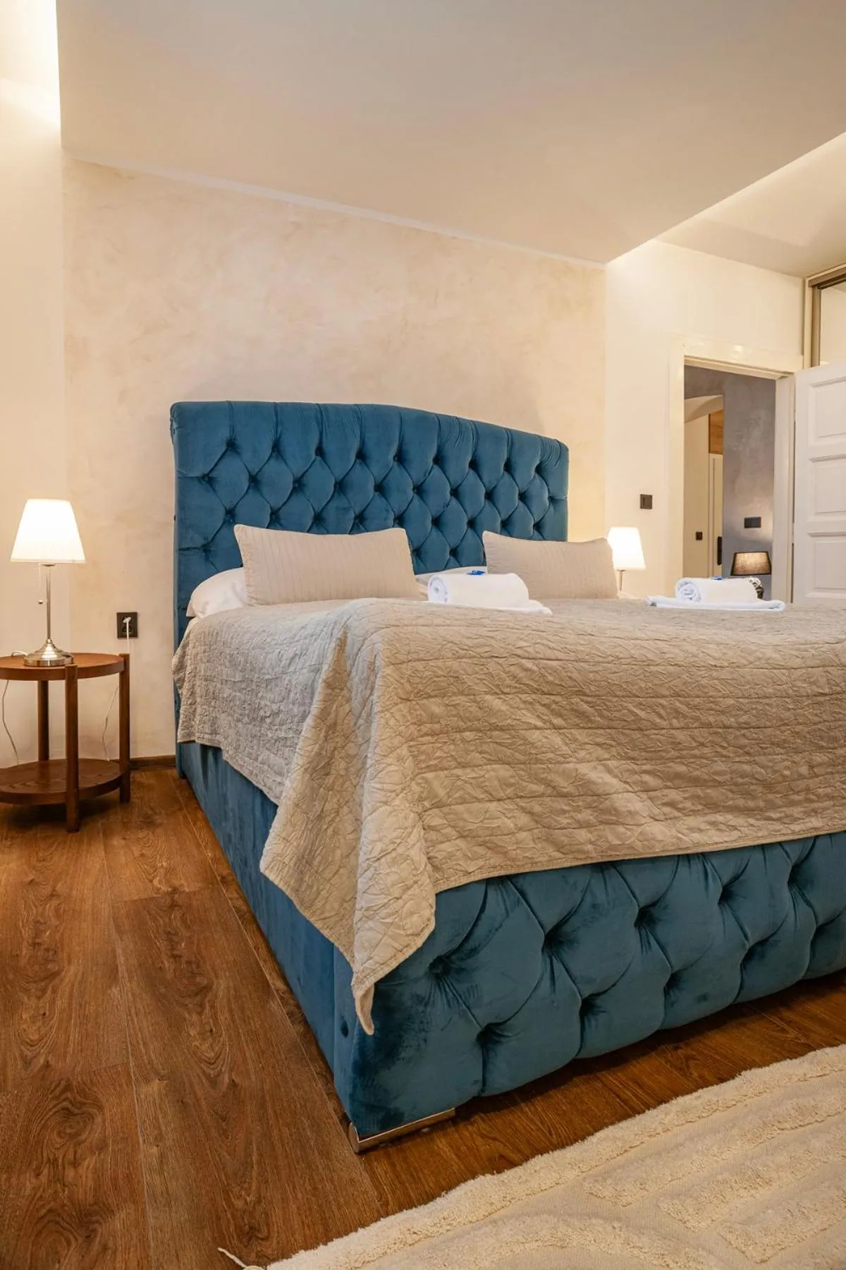 Bed in STING Boutique Apartments