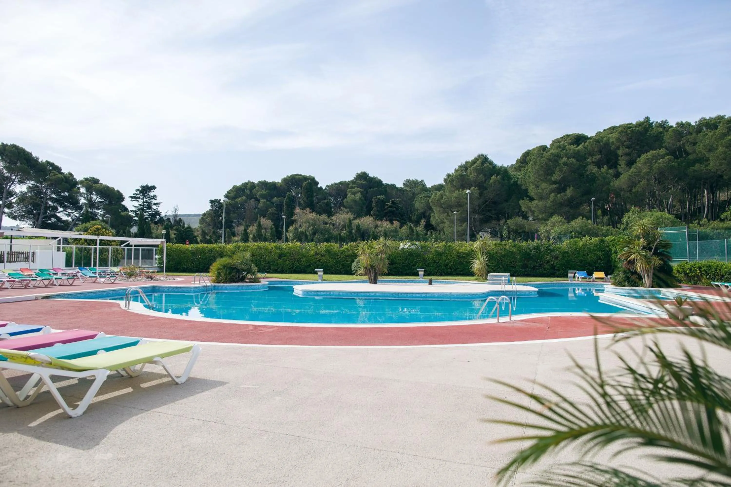 Tennis court in Can Miquel