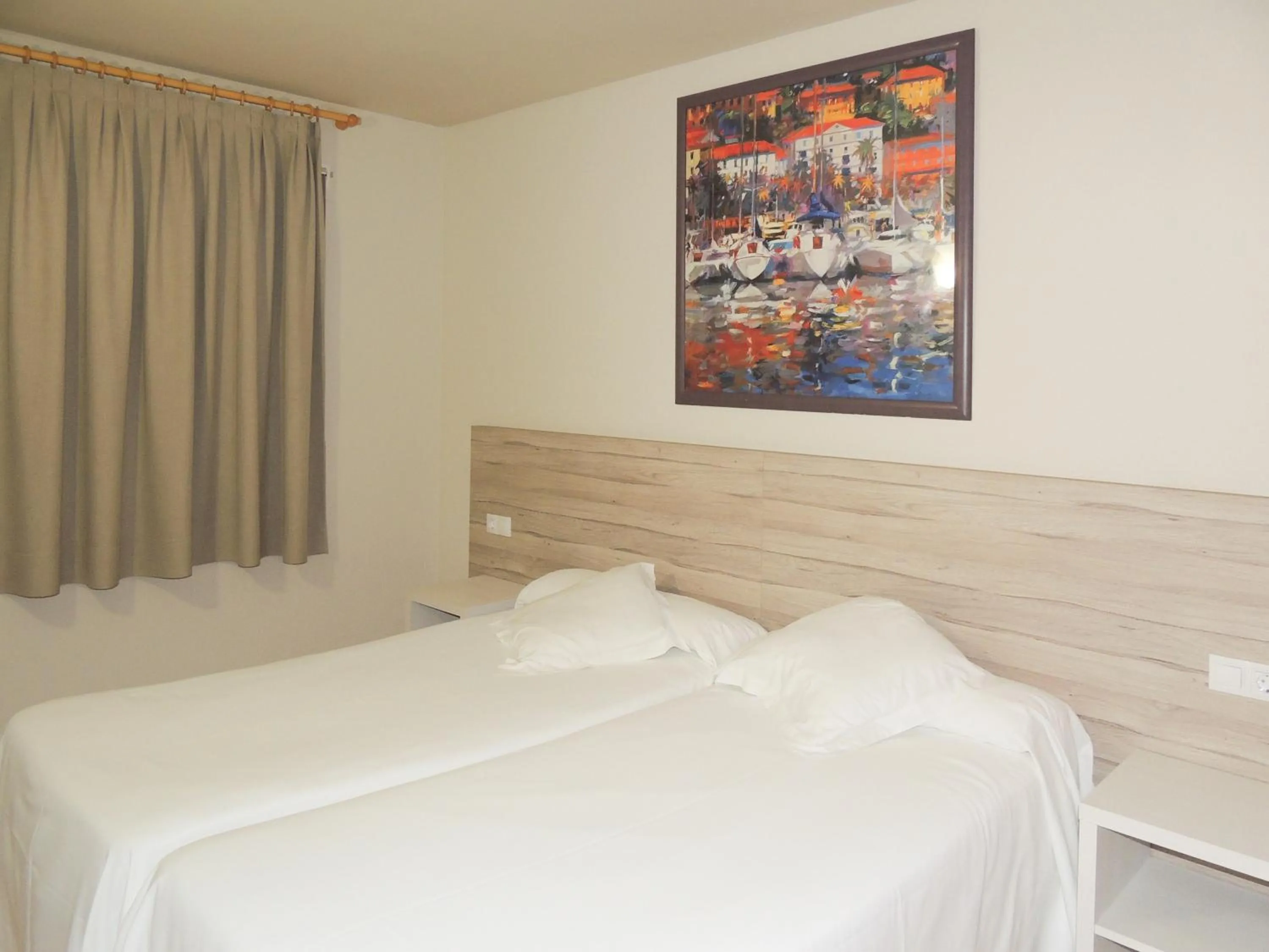 Bed in Apartamentos Turísticos Augustus