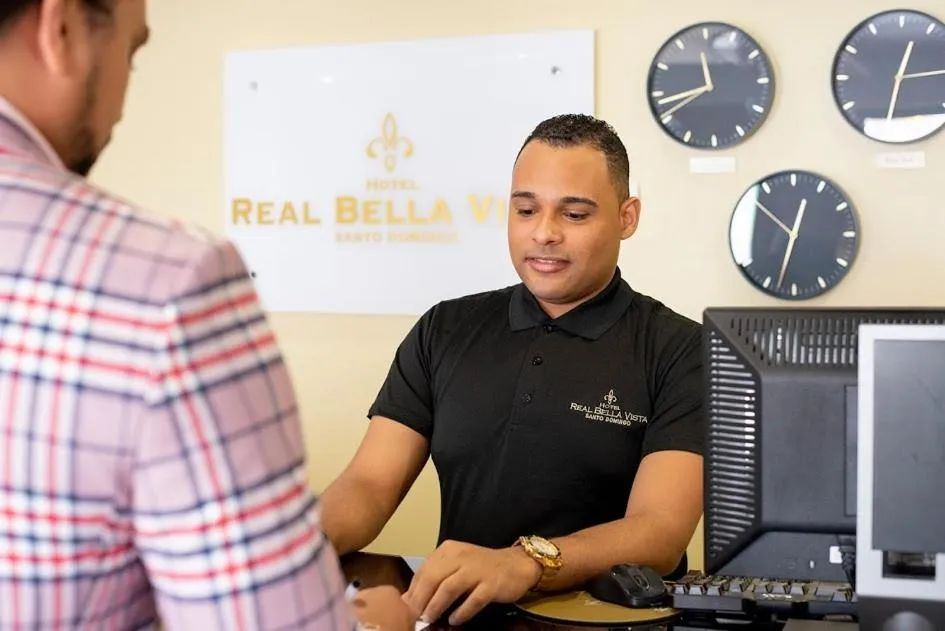 Lobby or reception in Hotel Real Bella Vista