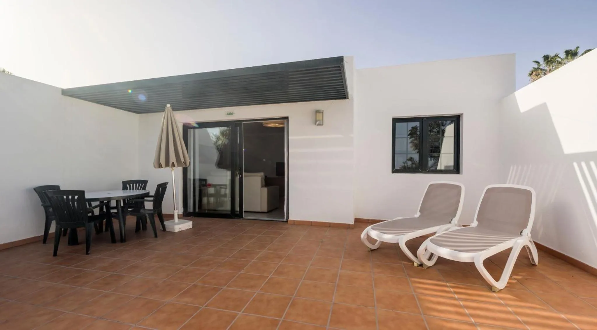 Balcony/Terrace in ILUNION Costa Sal Lanzarote