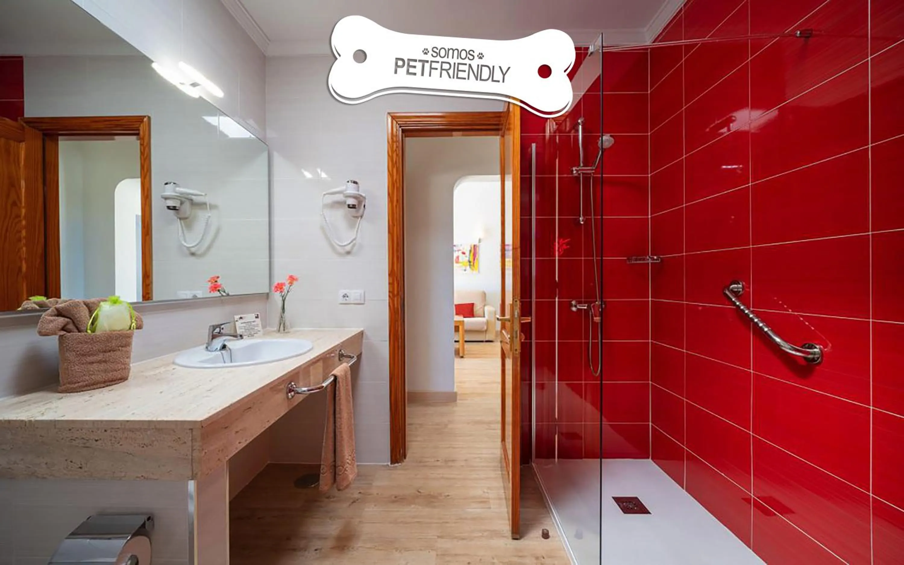 Bathroom in ILUNION Costa Sal Lanzarote