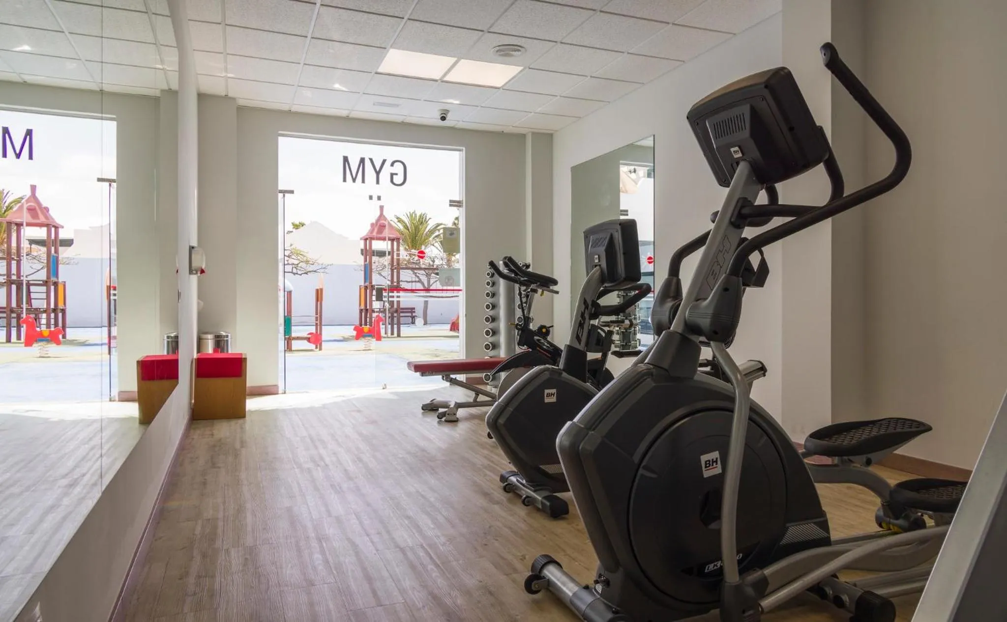 Fitness centre/facilities in ILUNION Costa Sal Lanzarote