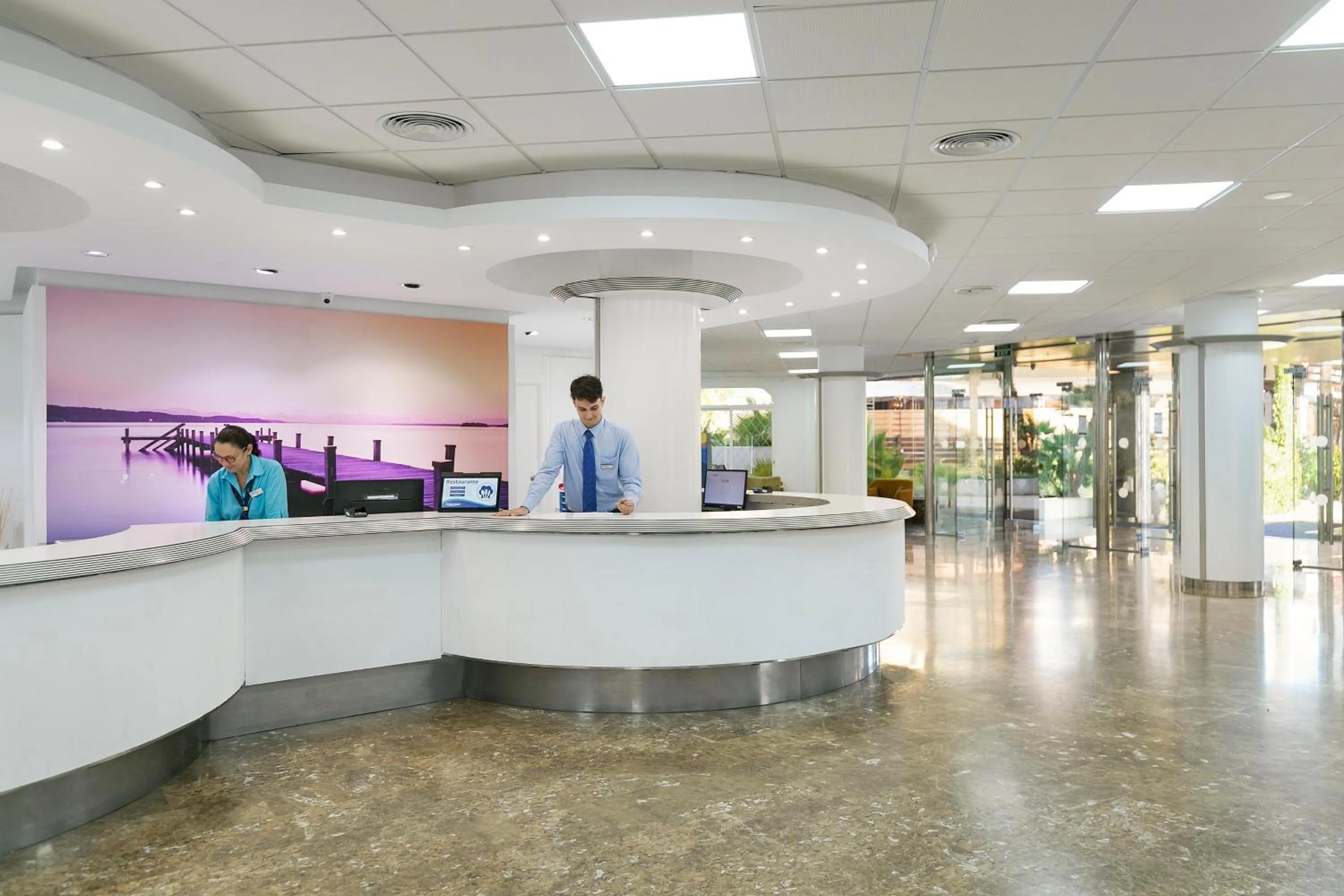 Lobby or reception in Hotel Best Lloret Splash