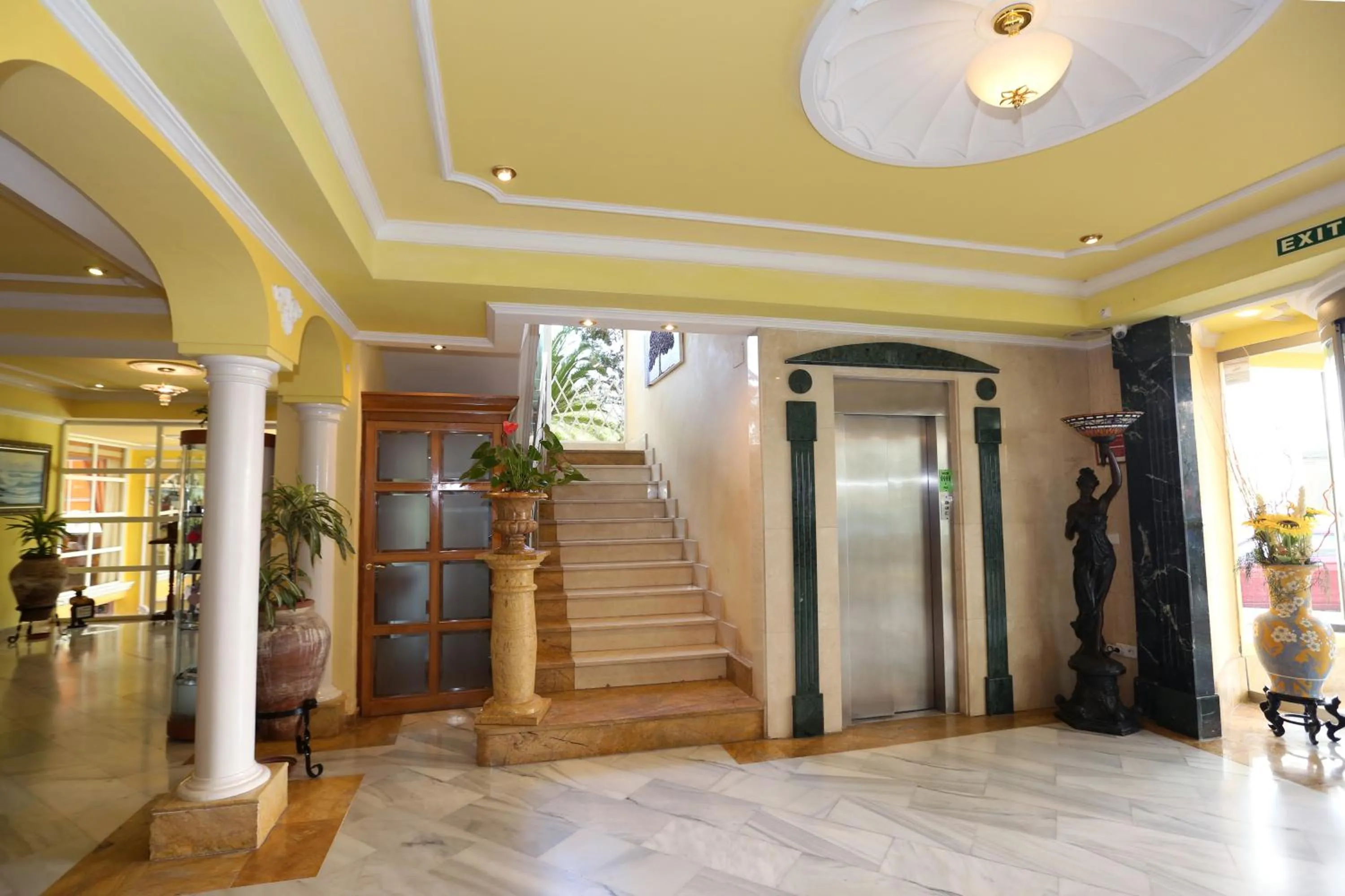 Lobby or reception in Hotel Manaus