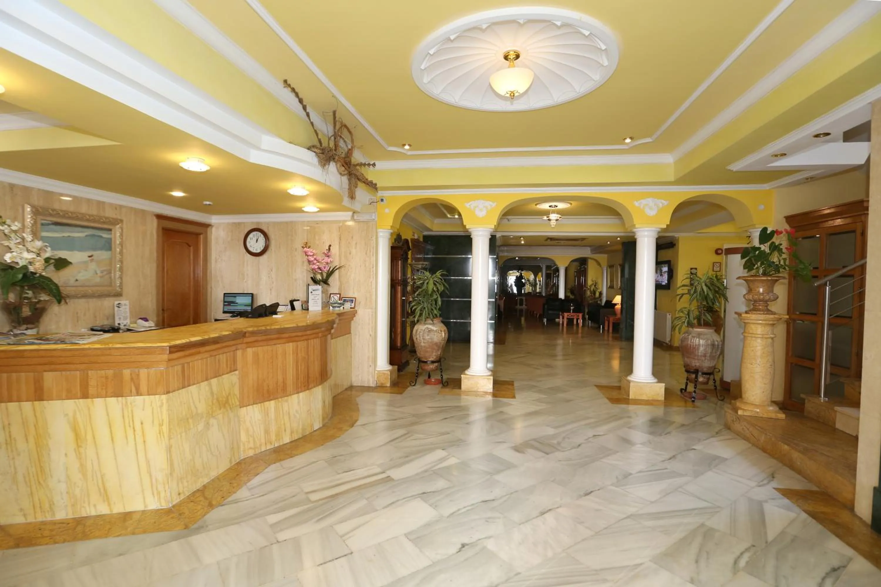 Lobby or reception in Hotel Manaus
