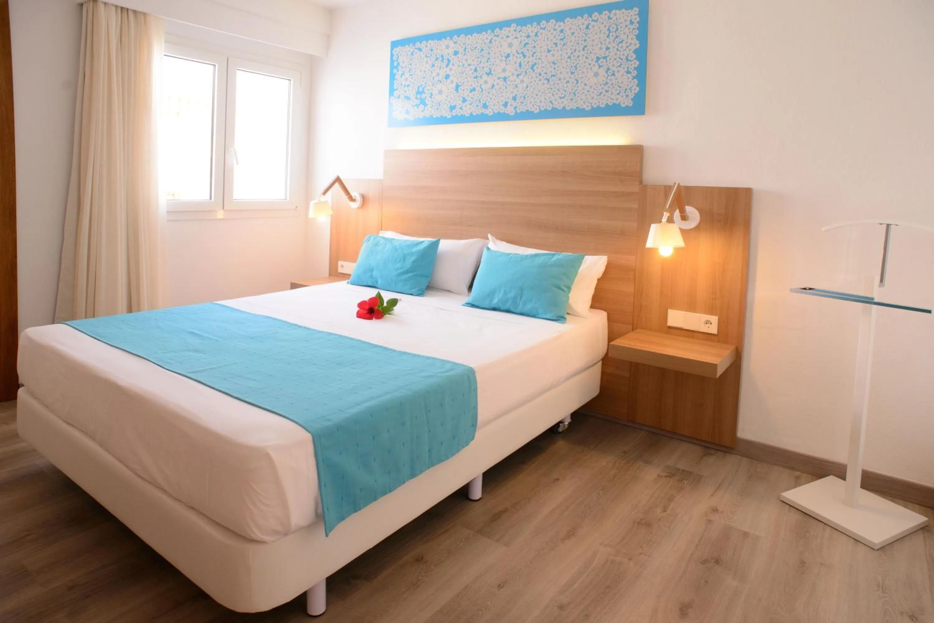 Photo of the whole room, Bed in Cala Llenya Resort Ibiza