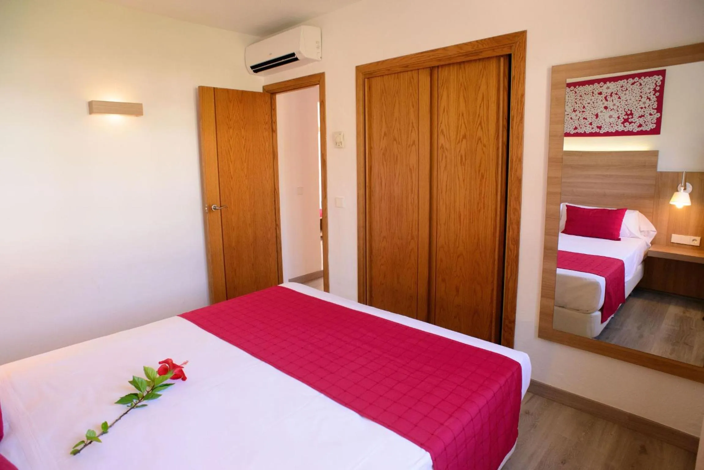 Photo of the whole room, Bed in Cala Llenya Resort Ibiza