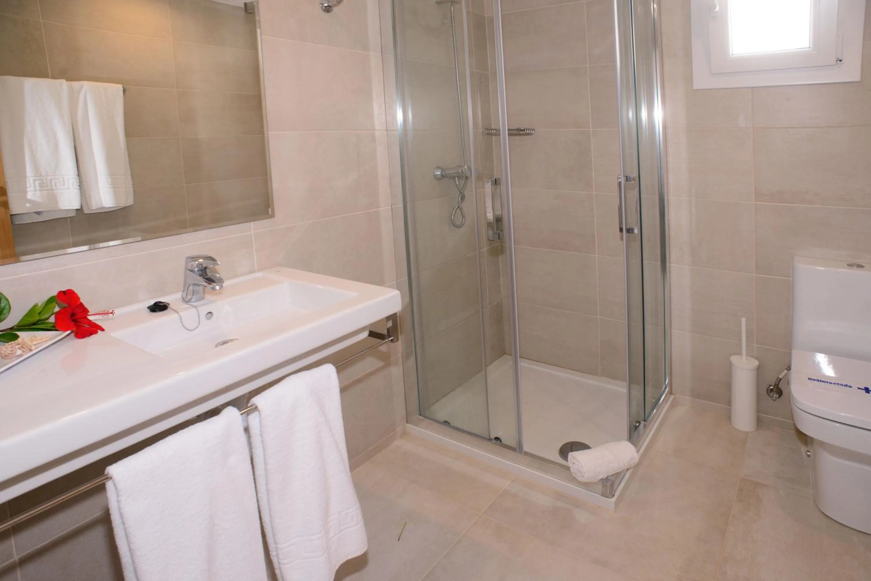 Bathroom in Cala Llenya Resort Ibiza