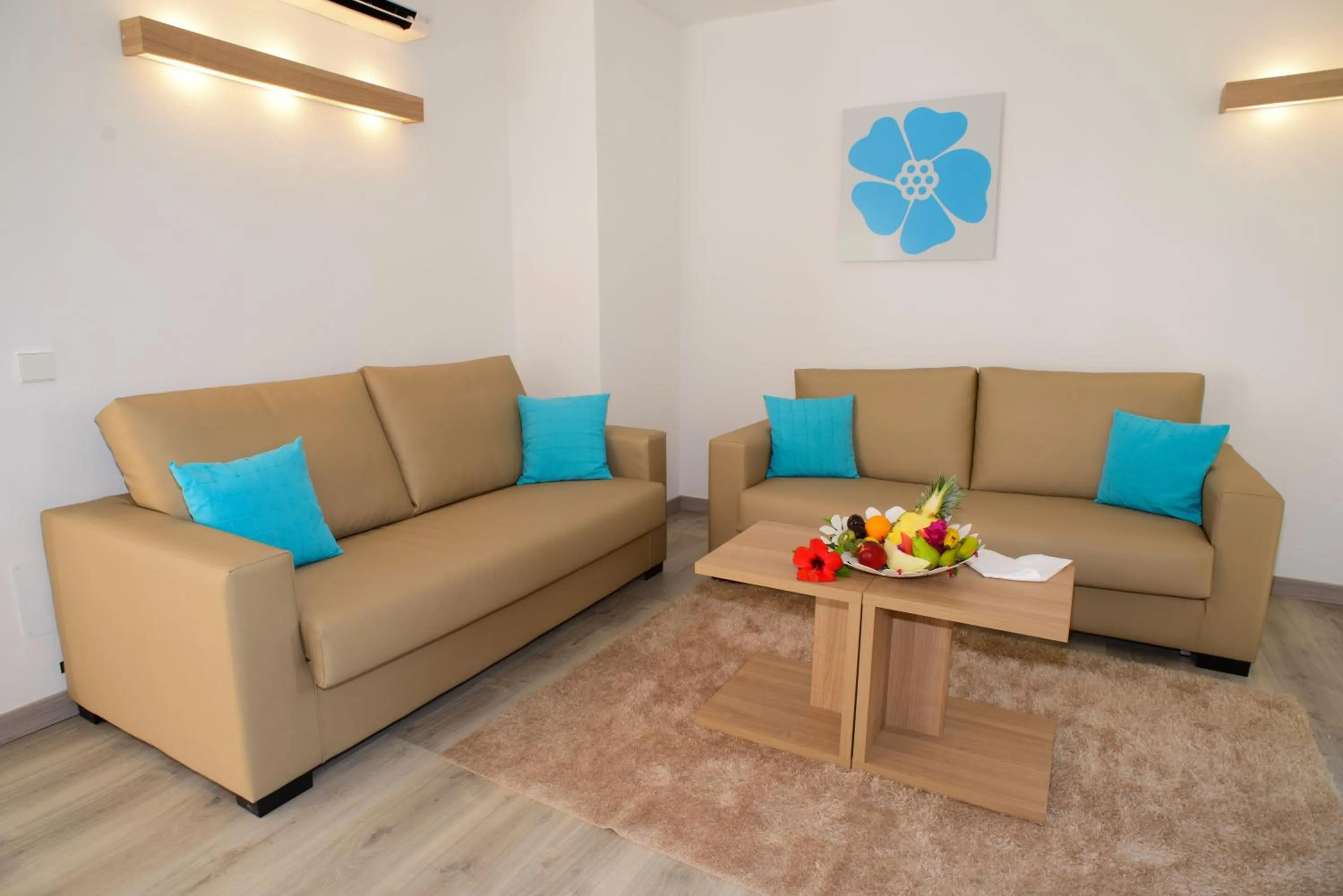 Seating area in Cala Llenya Resort Ibiza