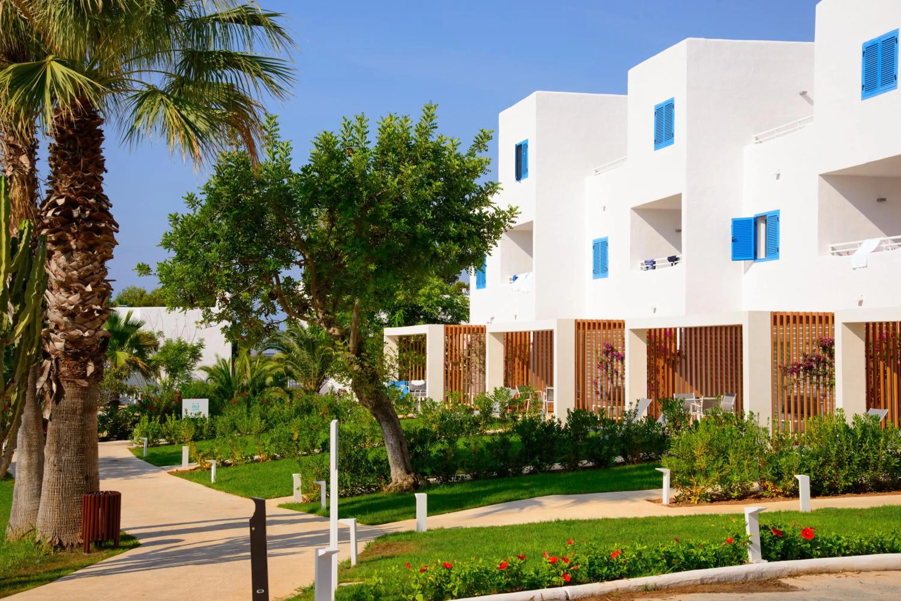 Property building in Cala Llenya Resort Ibiza