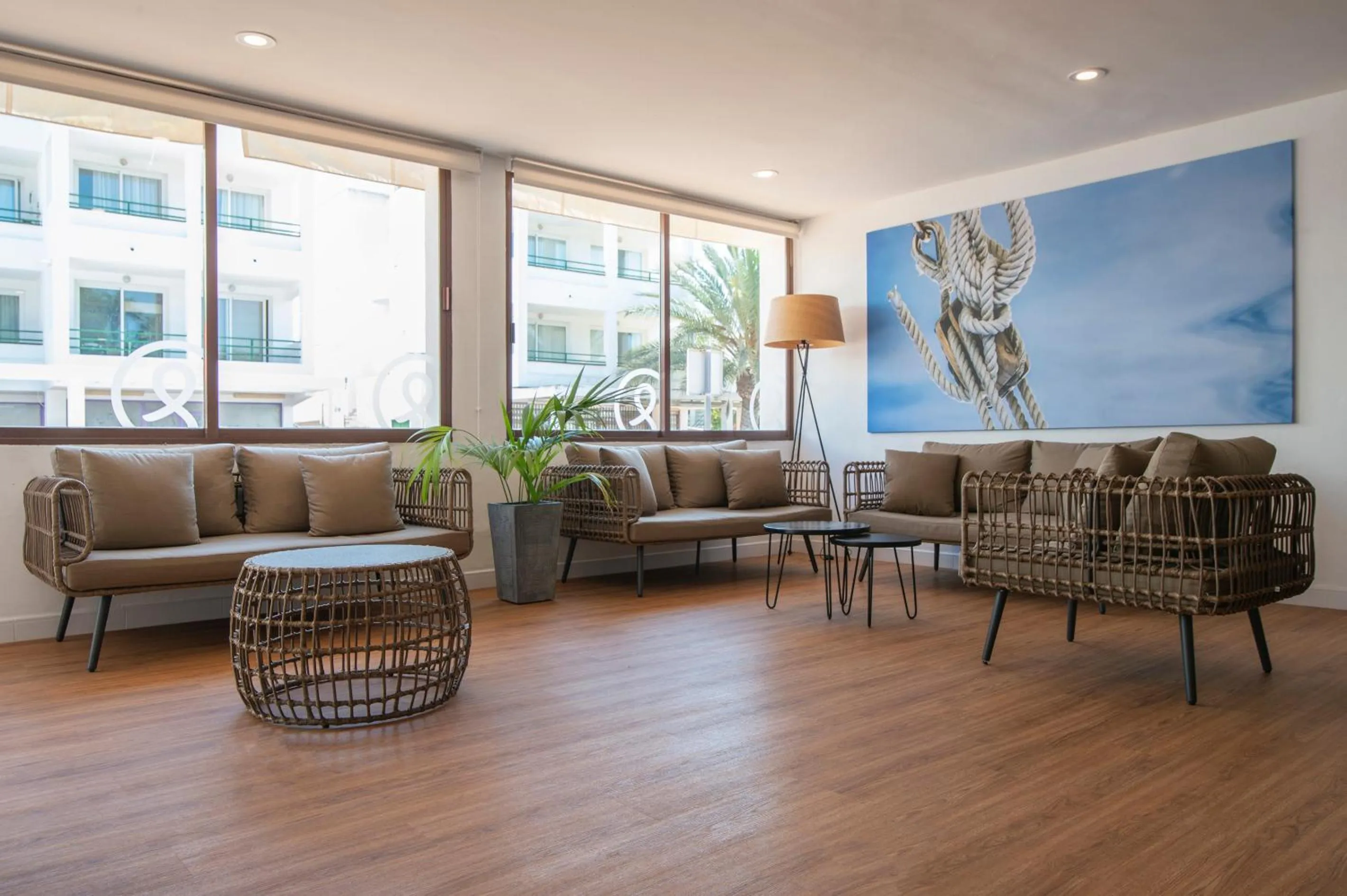 Lobby or reception in Mallorca Cecilia