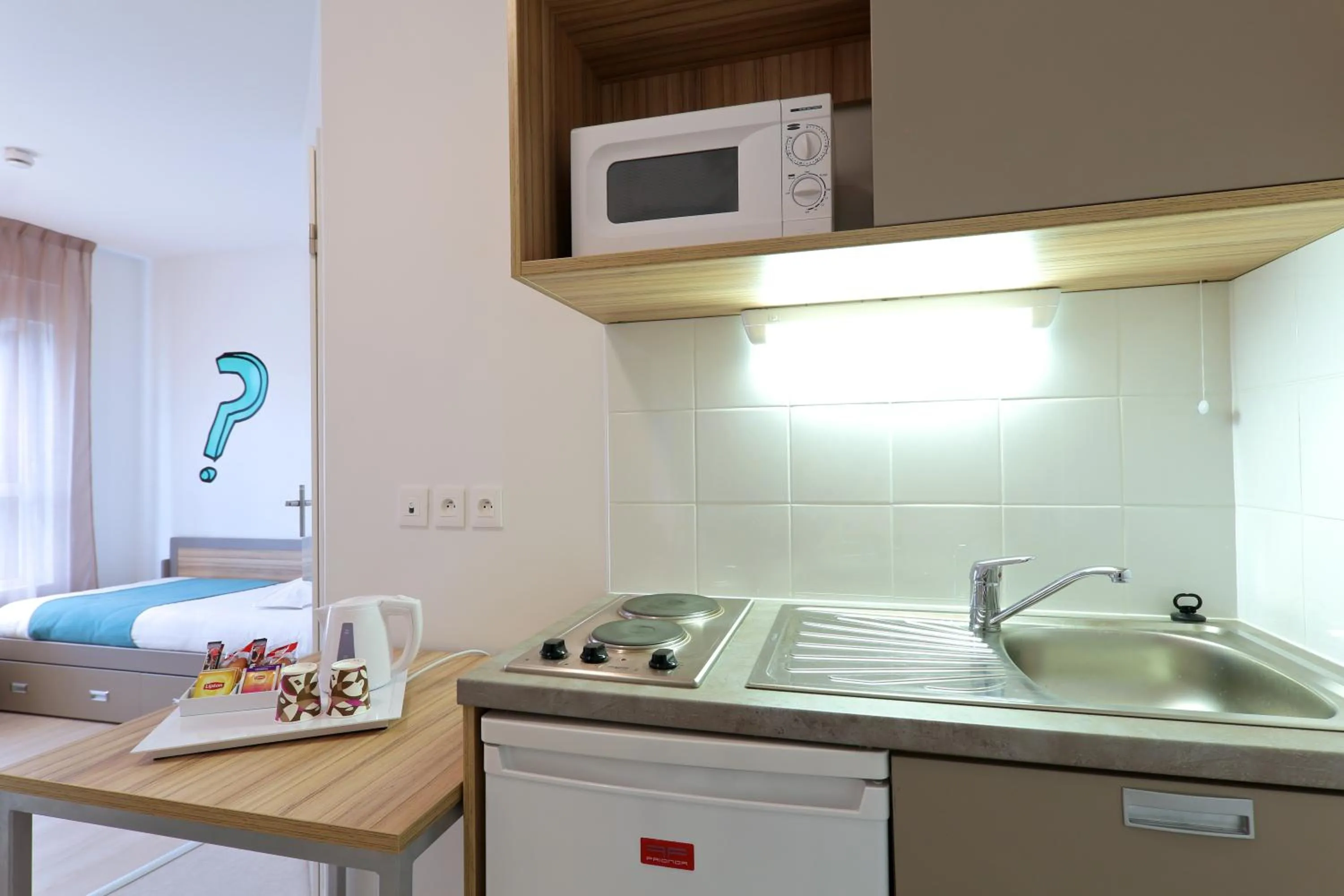 Photo of the whole room in Apparteo Bordeaux