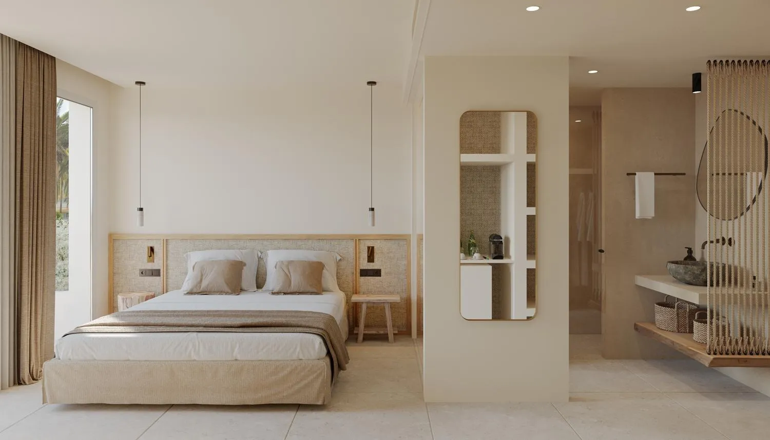 Bedroom, Bed in Smy Portocolom - Renovated 2026