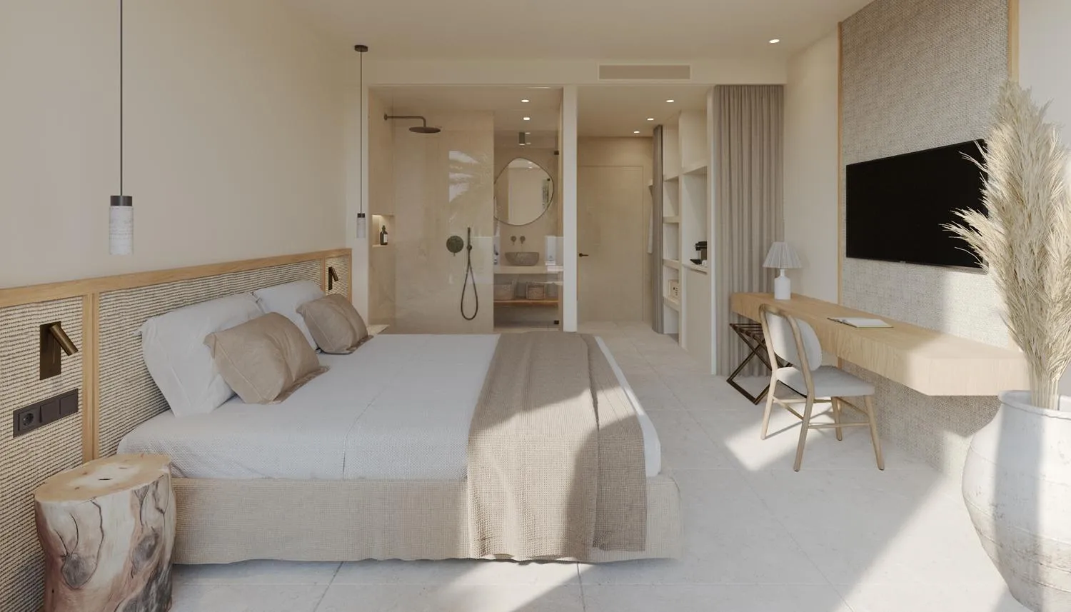 Bedroom, Bed in Smy Portocolom - Renovated 2026