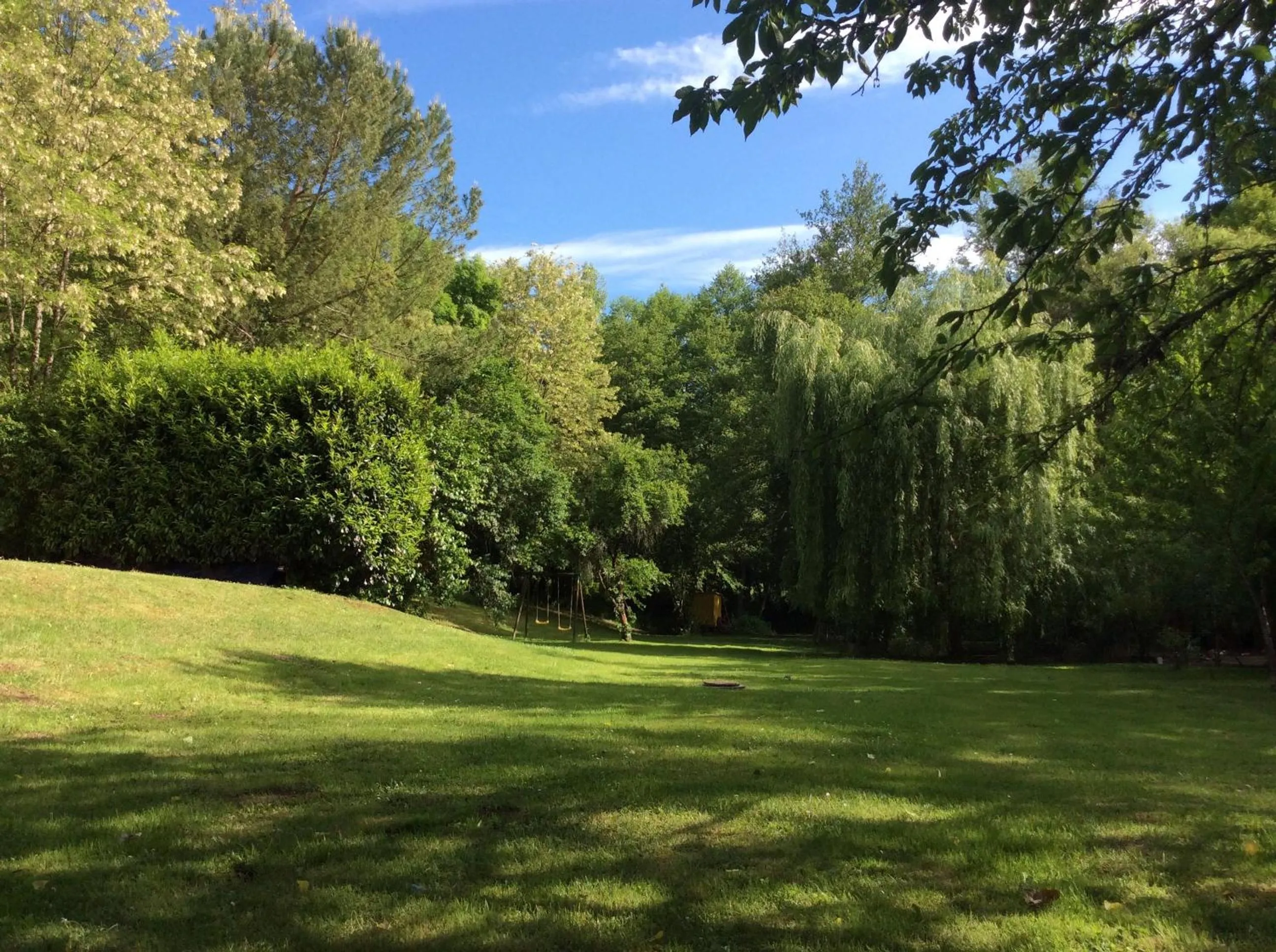 Natural landscape in Le Moulin du Porteil