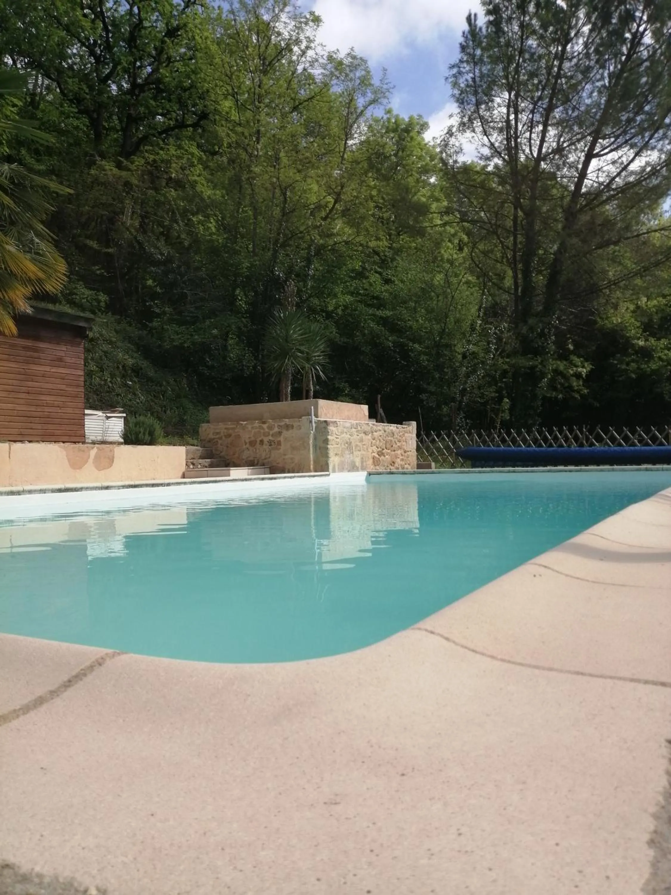 Swimming pool in Le Moulin du Porteil