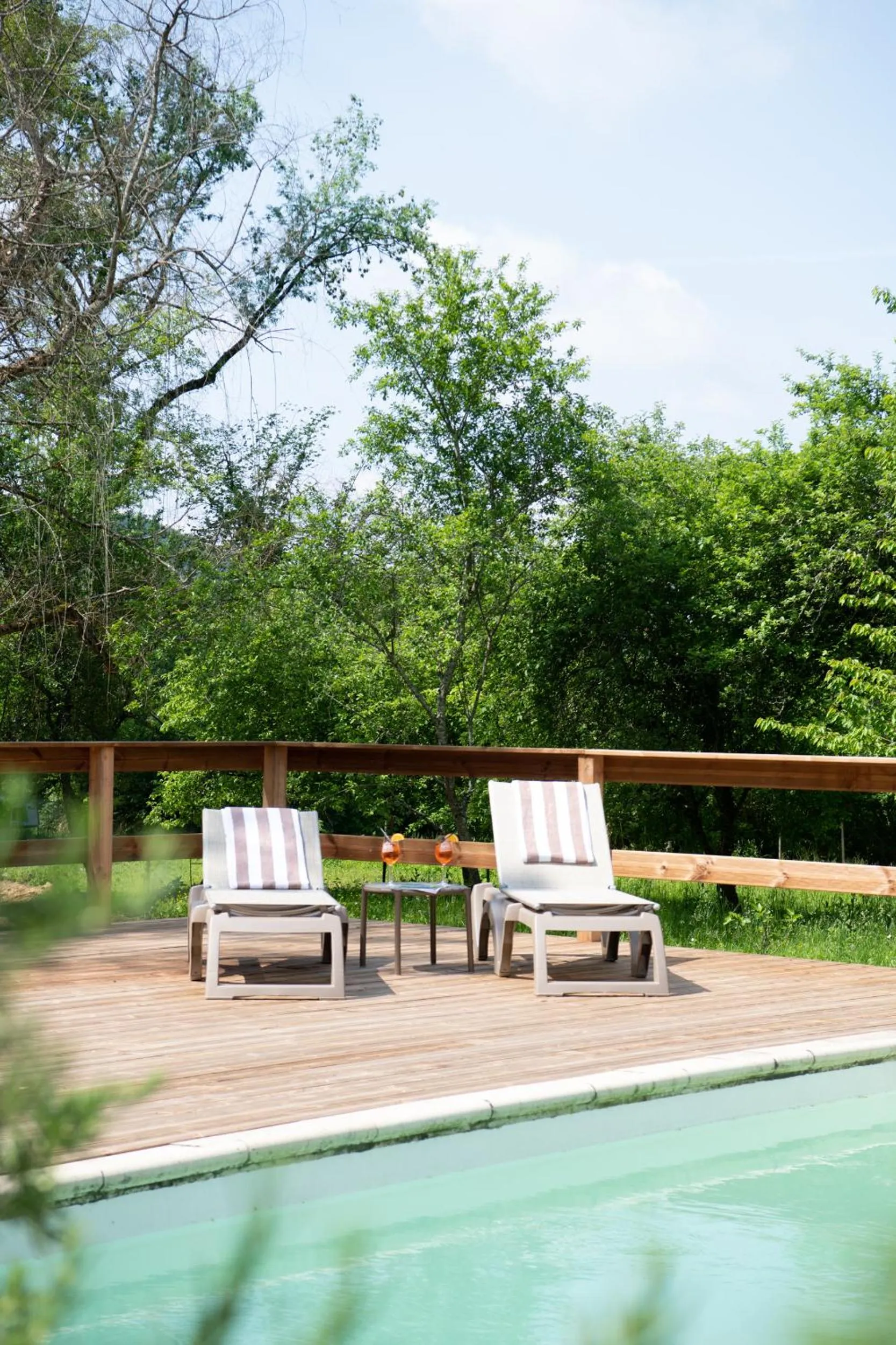 Swimming pool in Le Moulin du Porteil