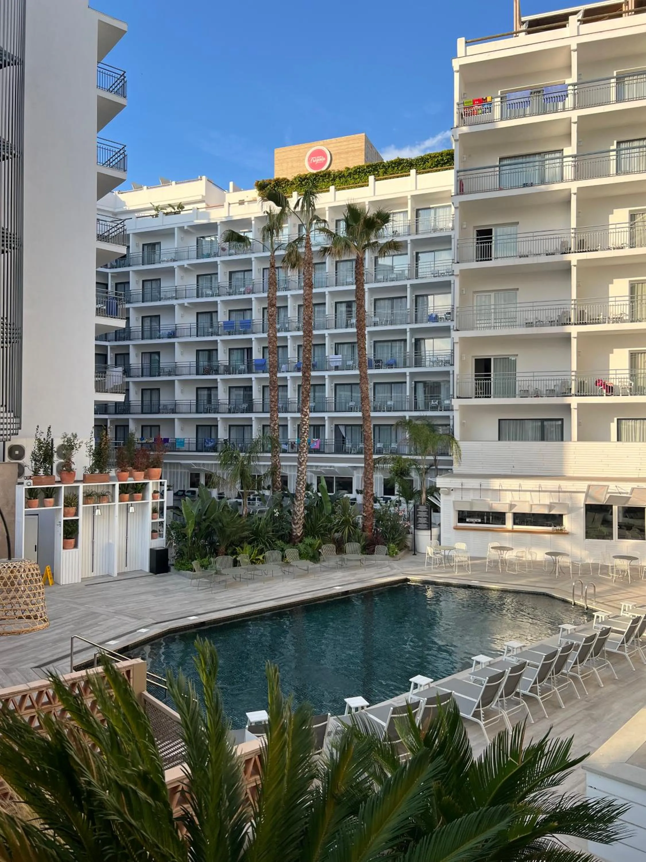 Swimming pool in Gran Hotel Flamingo-Adults Only older 18 years old