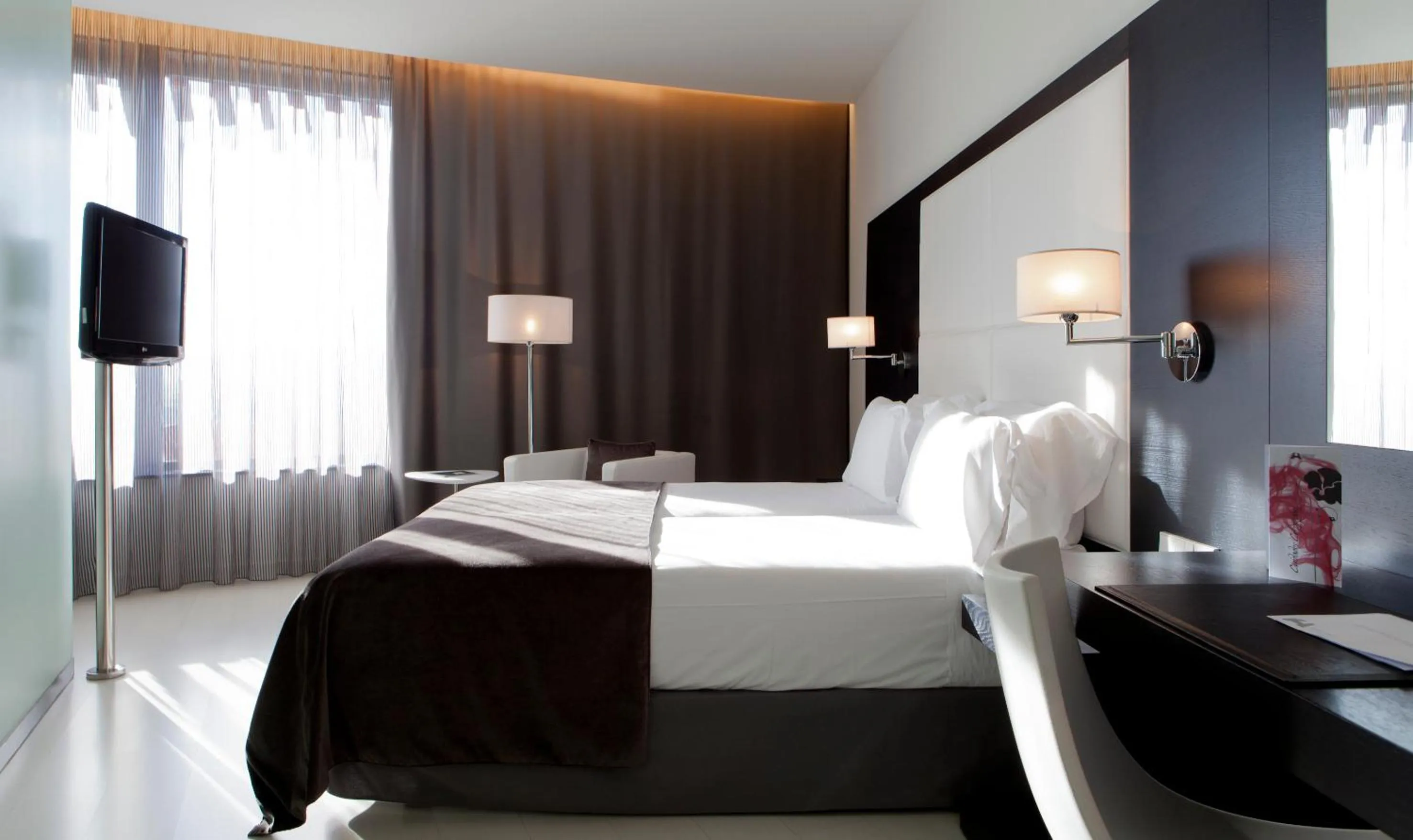 Bedroom, Bed in Hotel Porta Fira 4* Sup