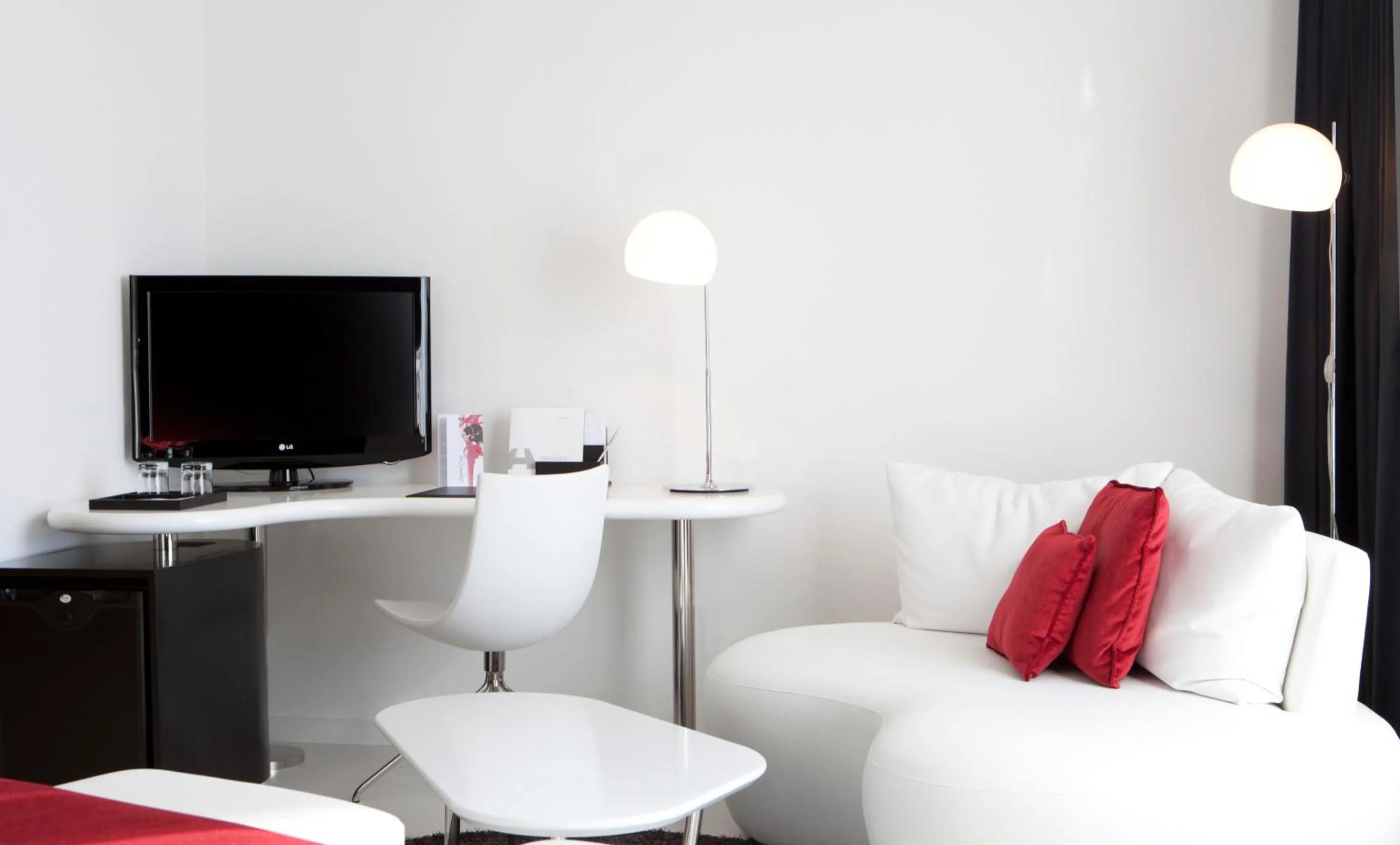 Seating area in Hotel Porta Fira 4* Sup