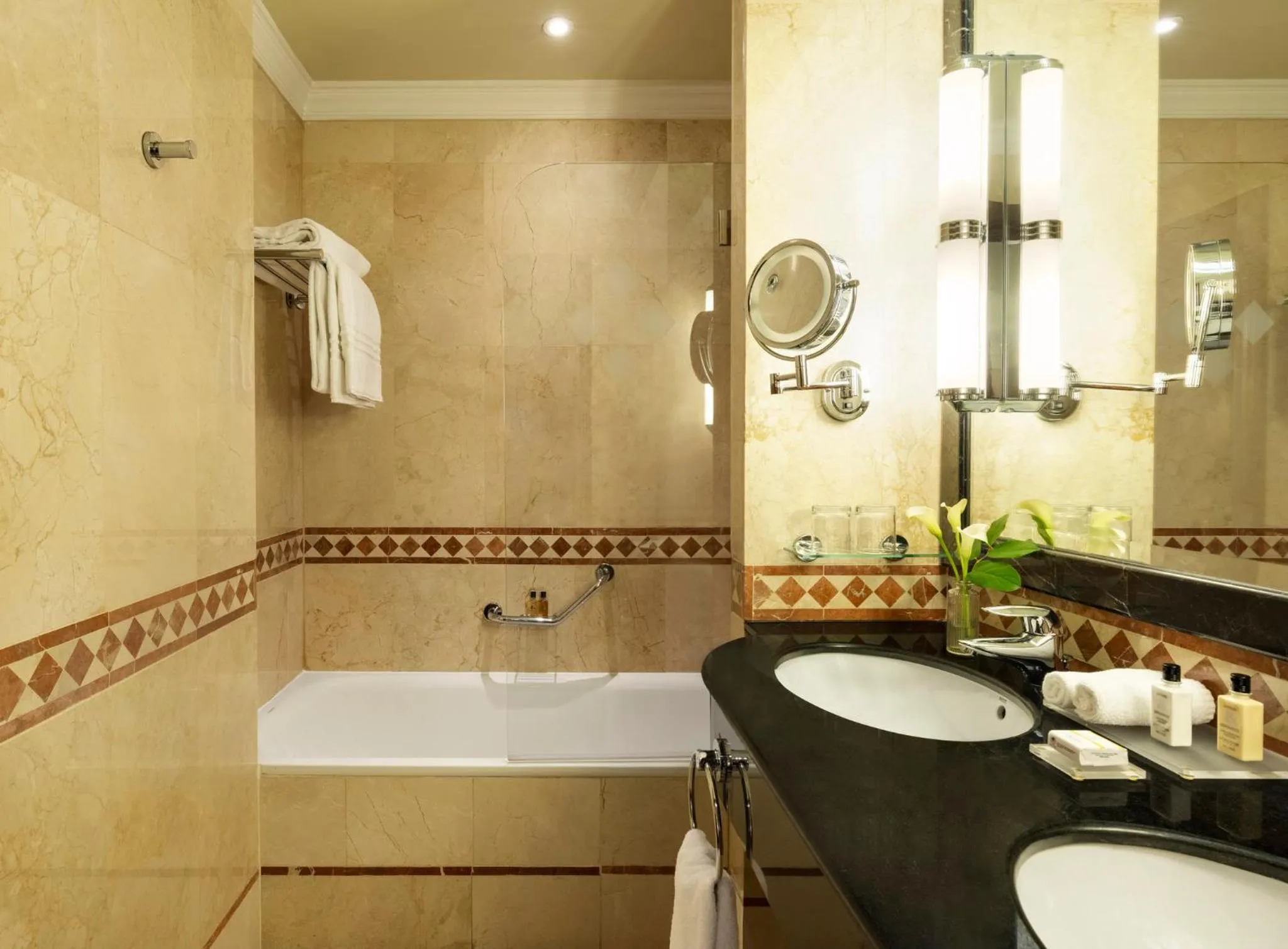 Bathroom in InterContinental Madrid by IHG