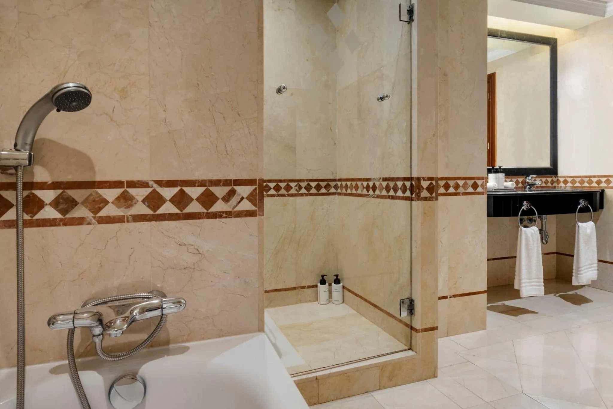 Bathroom in InterContinental Madrid by IHG