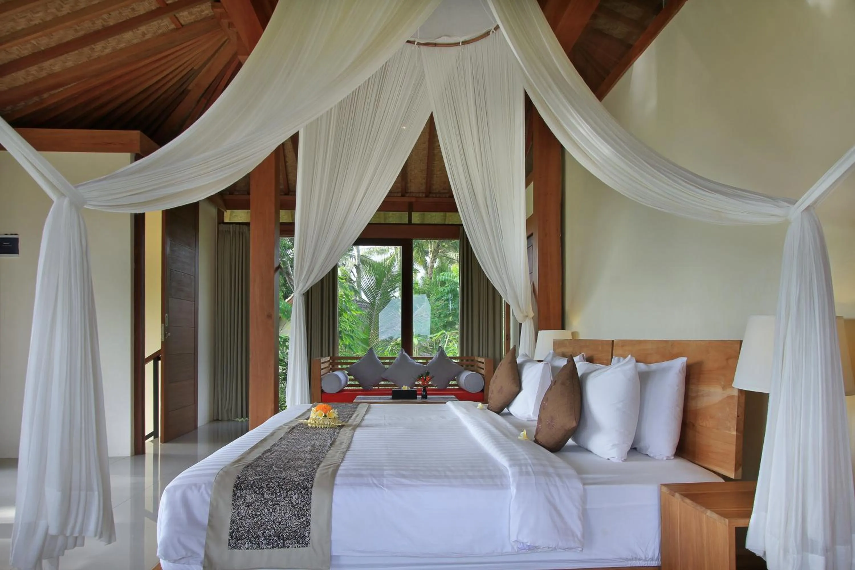 Bed in Kabinawa Ubud Villas by GenuineHost