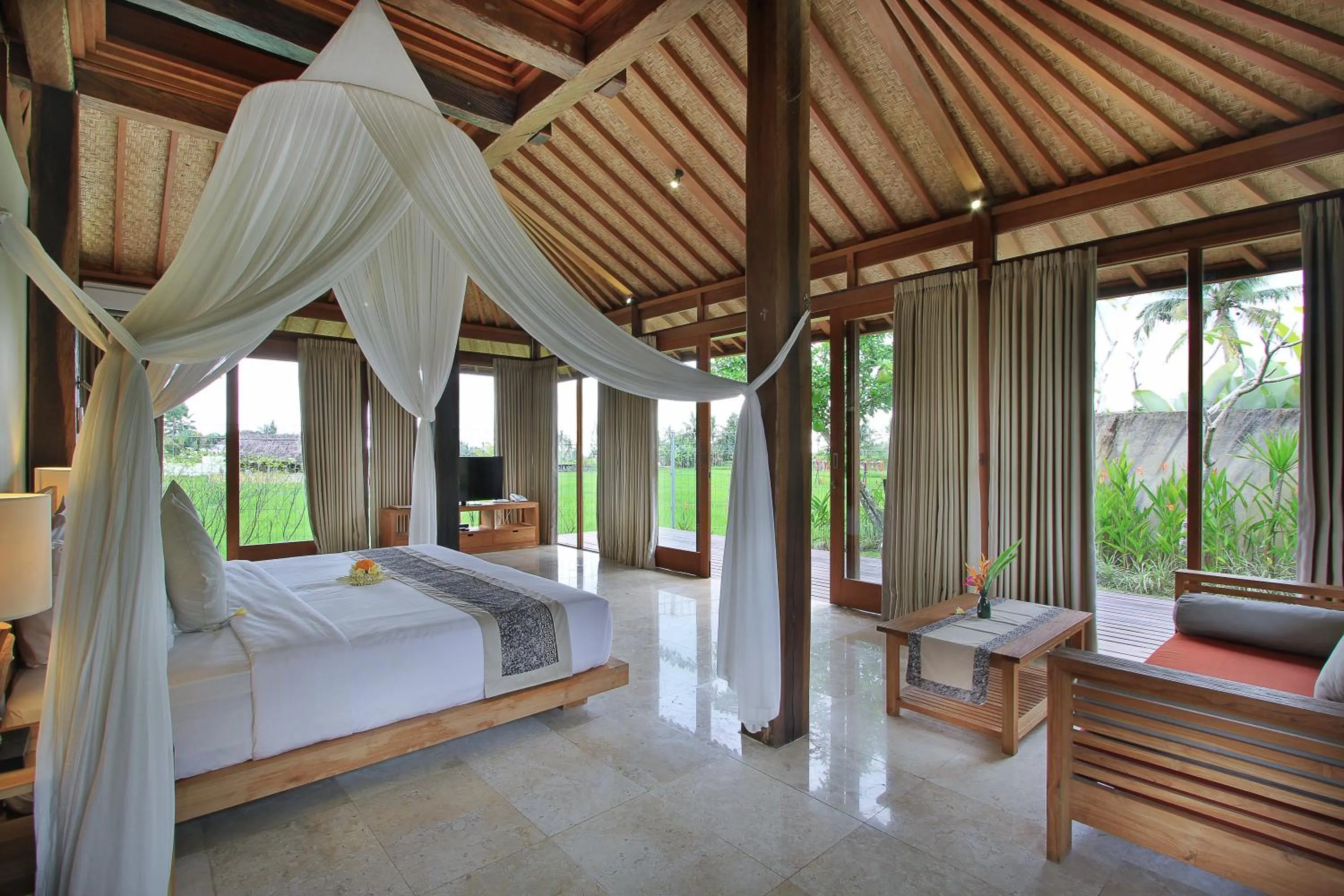 Bed in Kabinawa Ubud Villas by GenuineHost