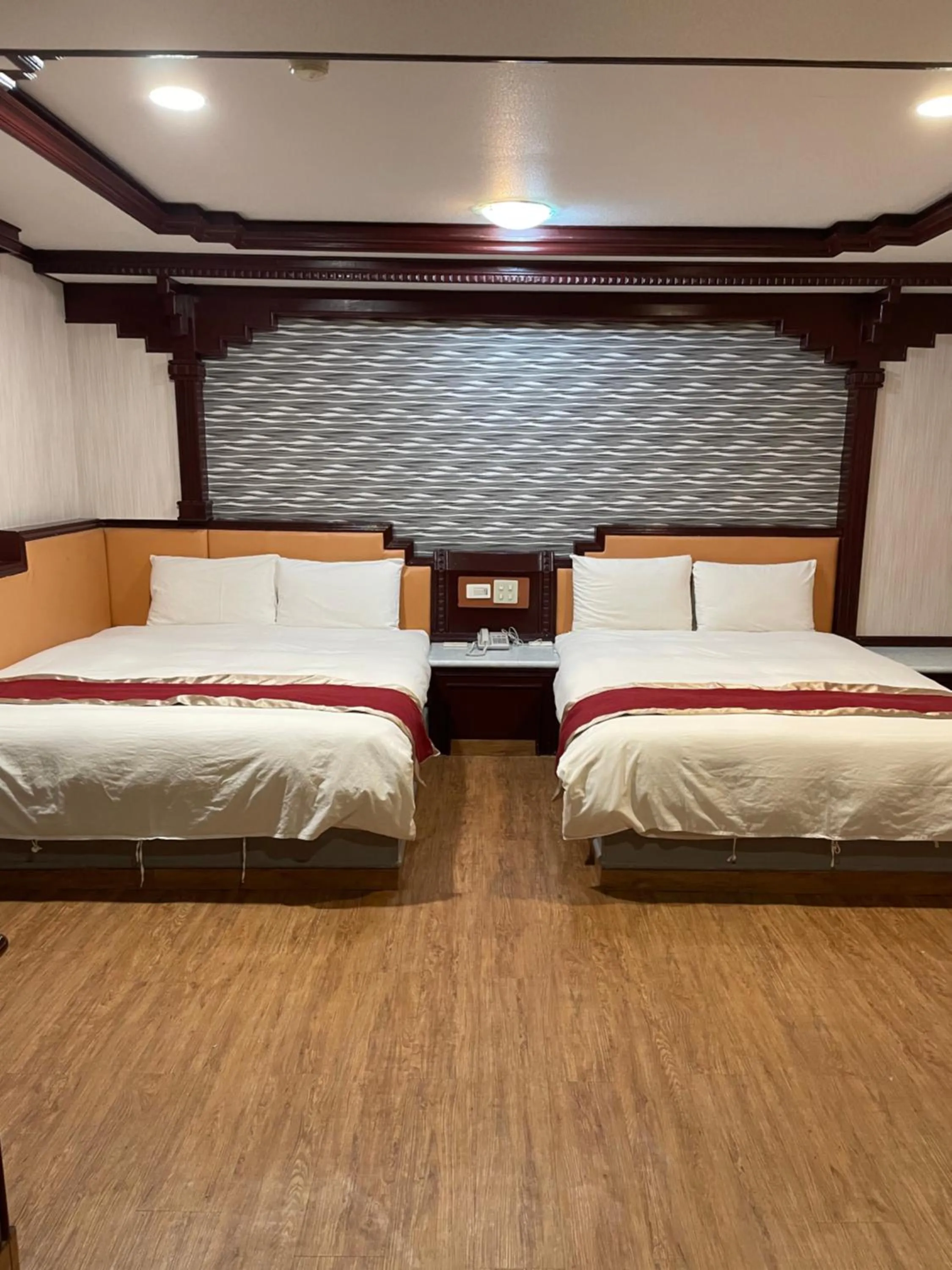 Bed in Mei Hua Hotel