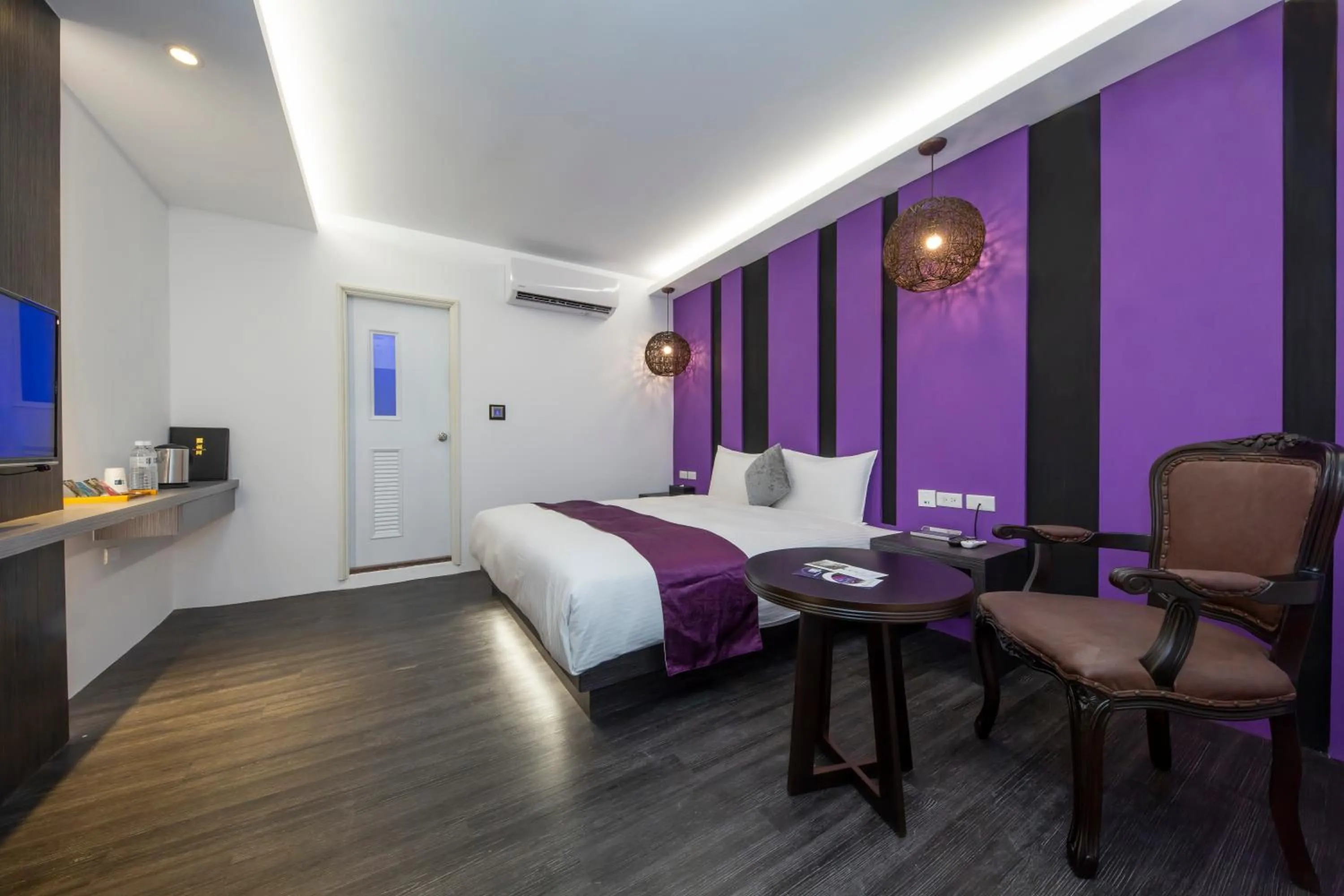 Bed in Fukun No. 3 Motel