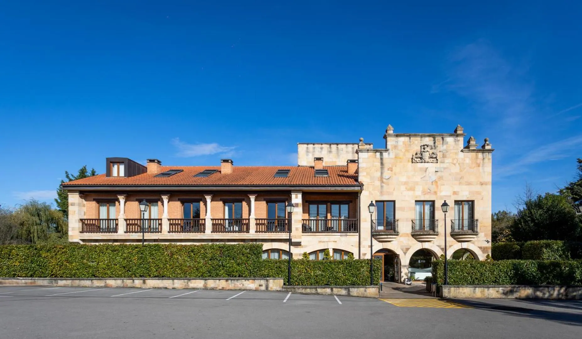 Property building in Hotel Felisa SPA