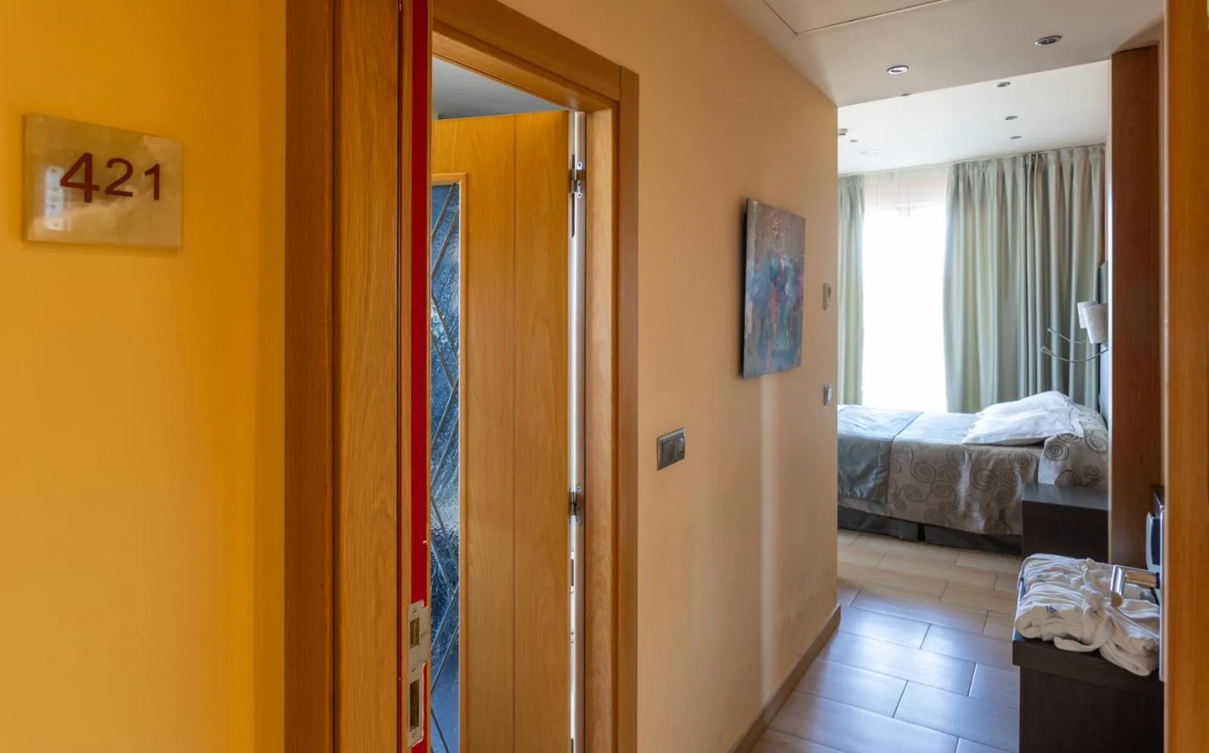 Photo of the whole room, Bed in Hotel Felisa SPA