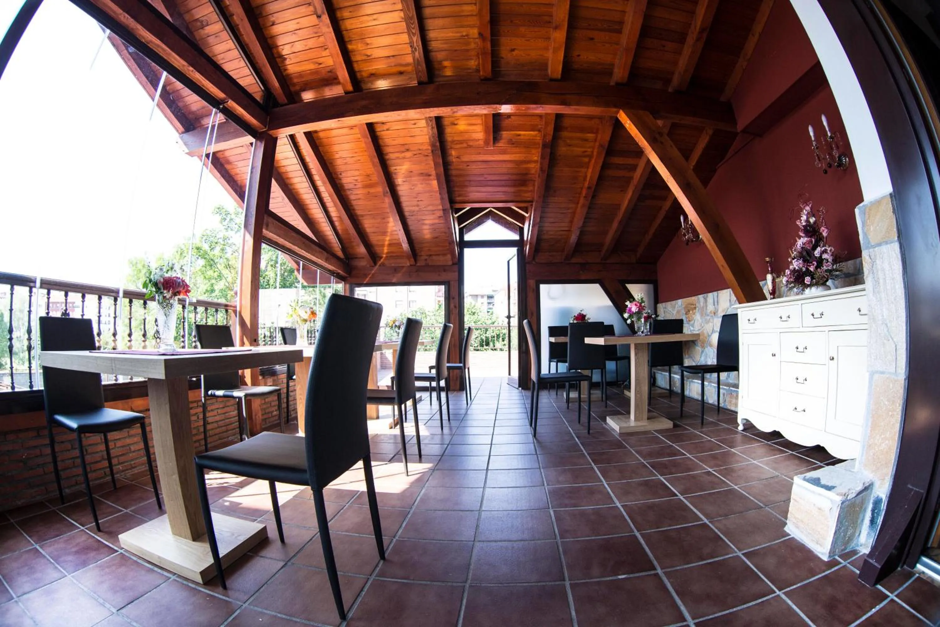 Balcony/Terrace in Hotel Mariñerune