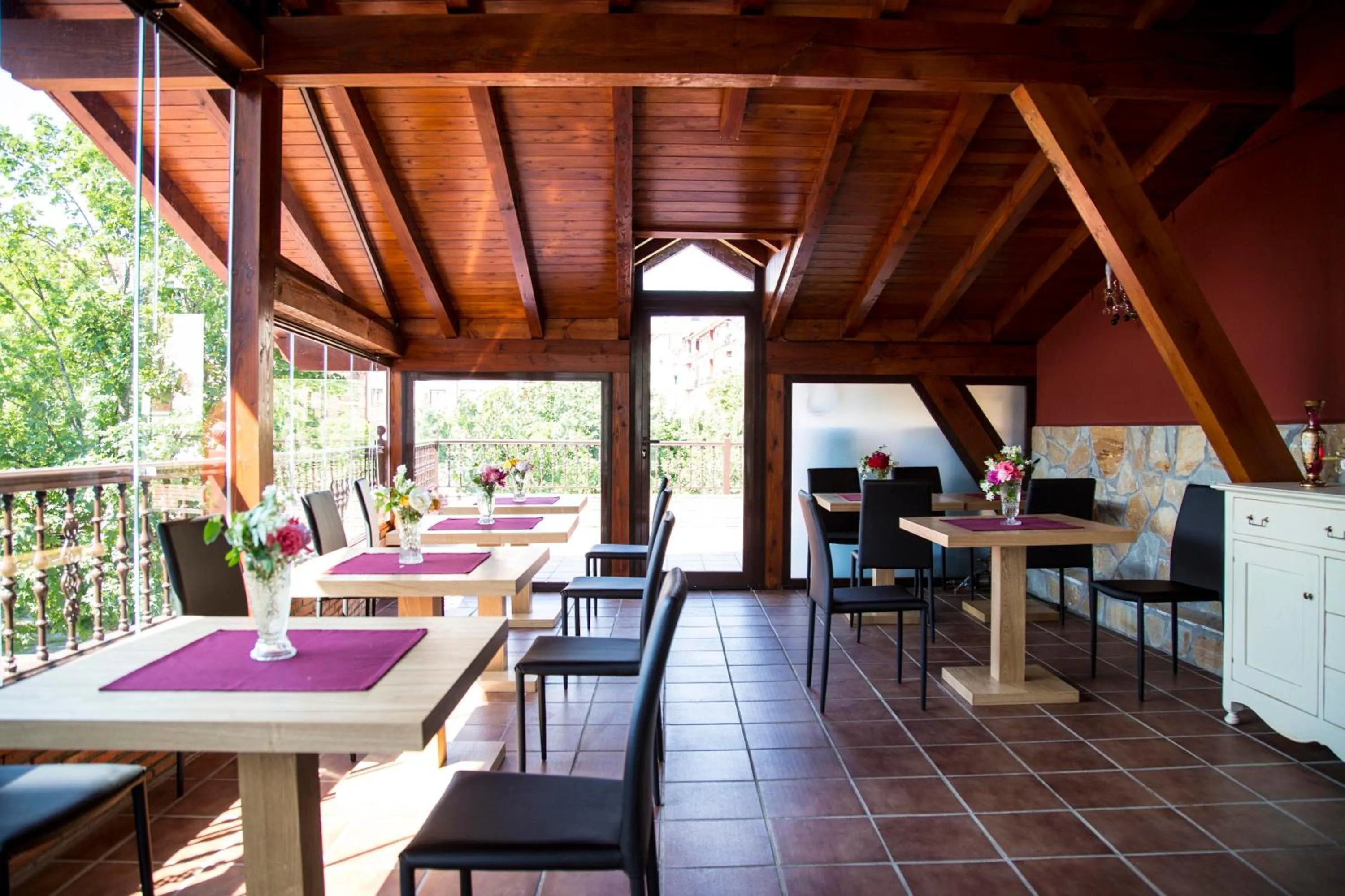 Balcony/Terrace in Hotel Mariñerune