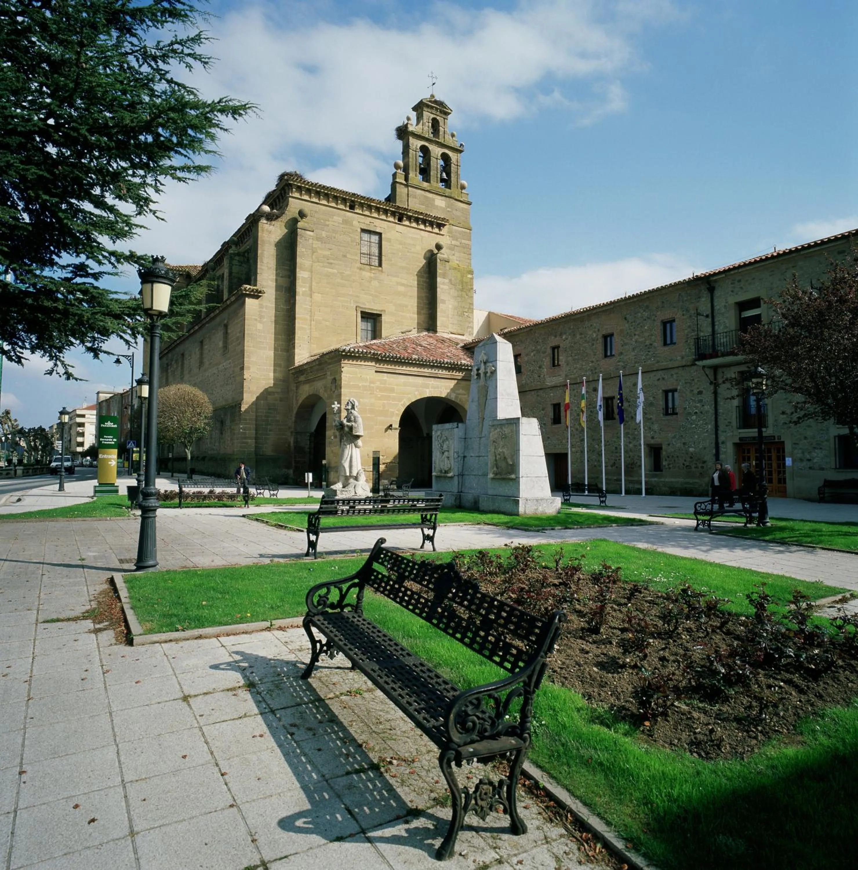 Facade/entrance in Parador de Sto. Domingo Bernardo de Fresneda