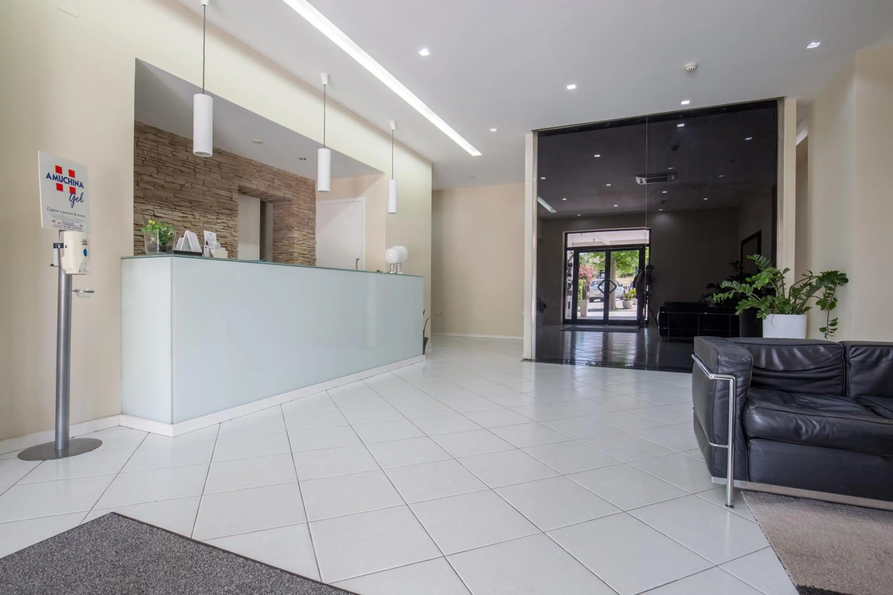 Lobby or reception in Hotel L'Aragosta