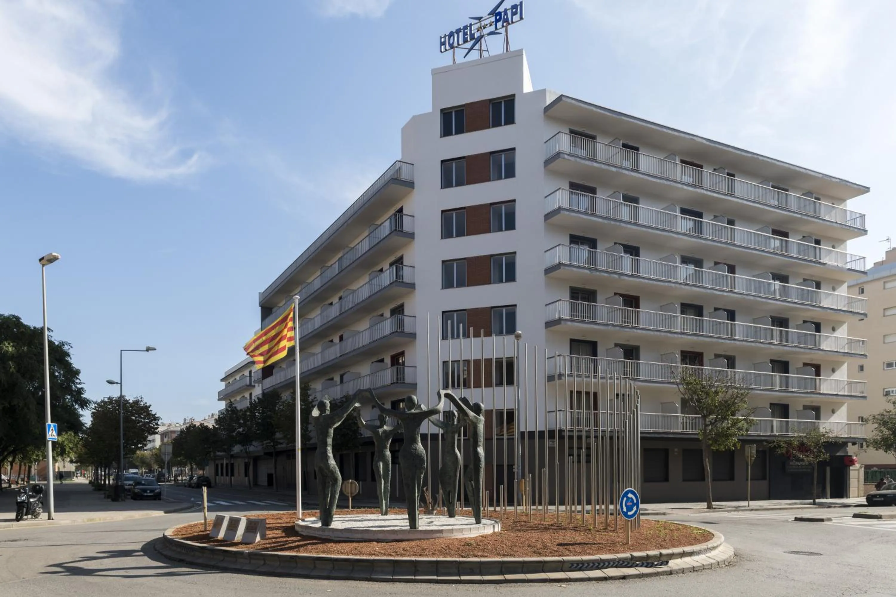 Property building in Hotel Papi
