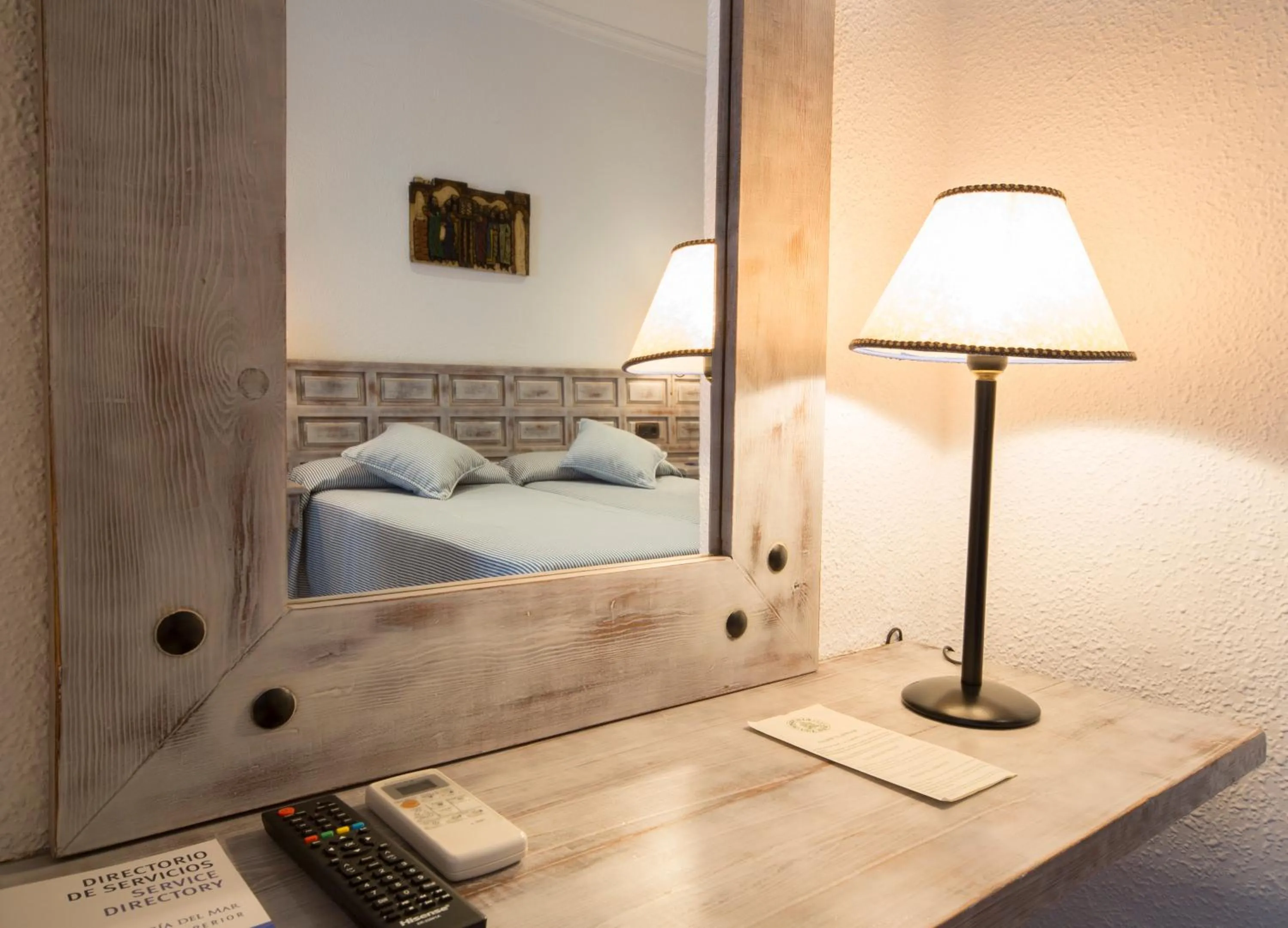 Bed in Hostería del Mar