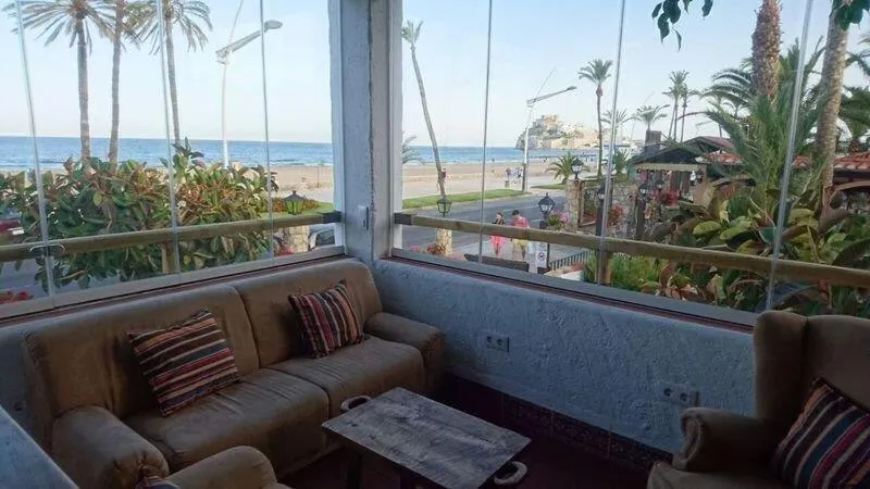 Seating area in Hostería del Mar