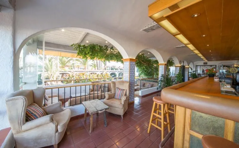 Lounge or bar in Hostería del Mar