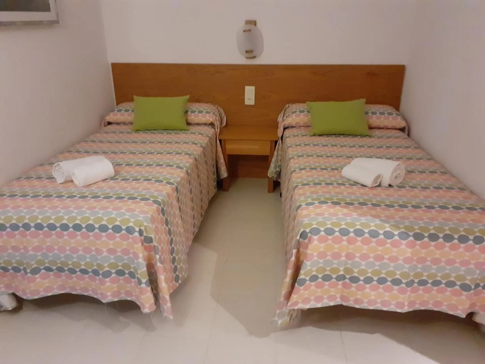 Bed in Aparthotel Golf Beach