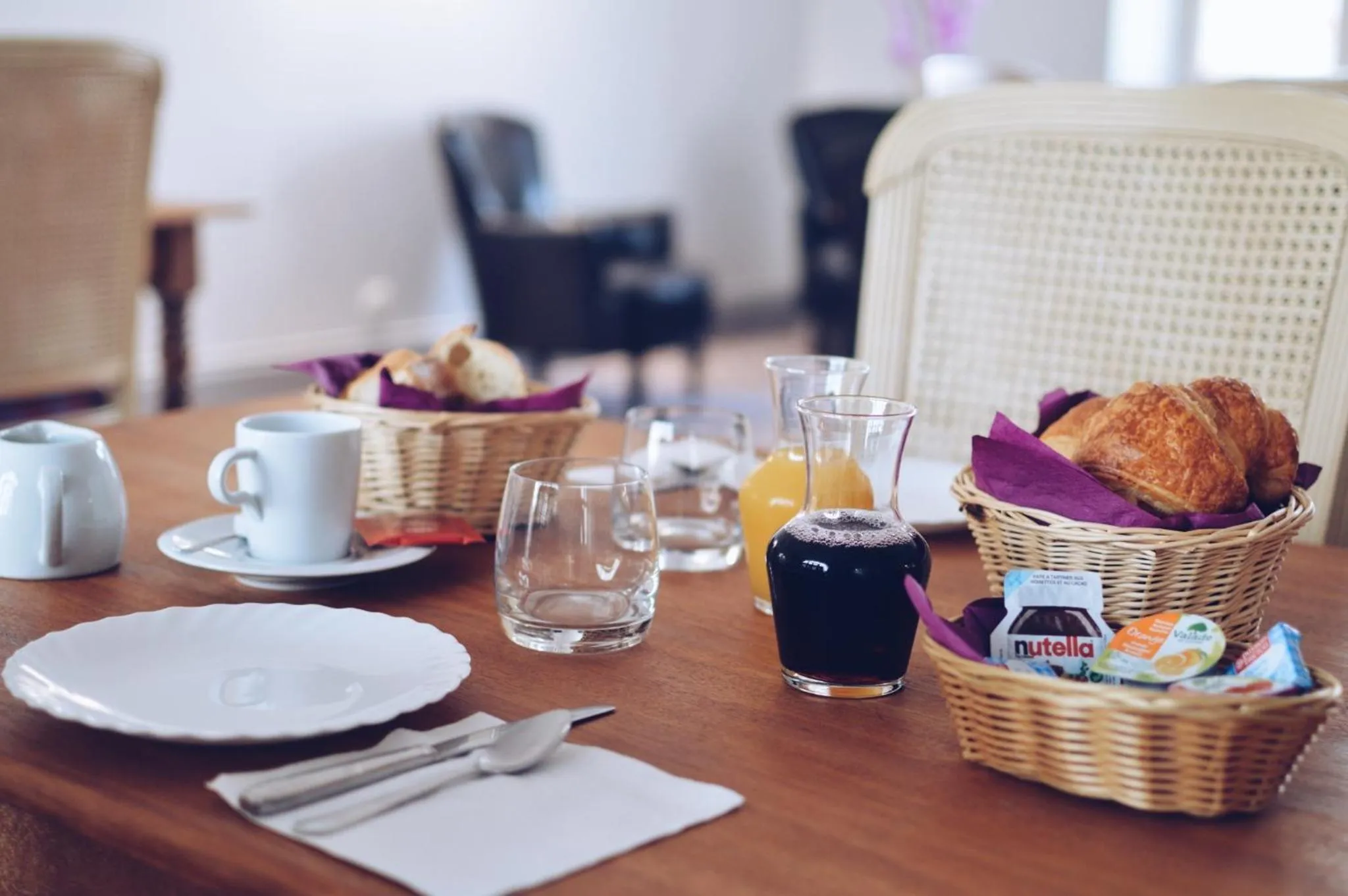 Food and drinks in Hôtel de France